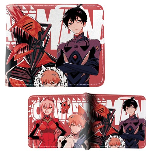 Chainsaw Man Bi-Fold Wallet – AKI HAYAKAWA New (Anime 4×5″ Credit Card Billfold)