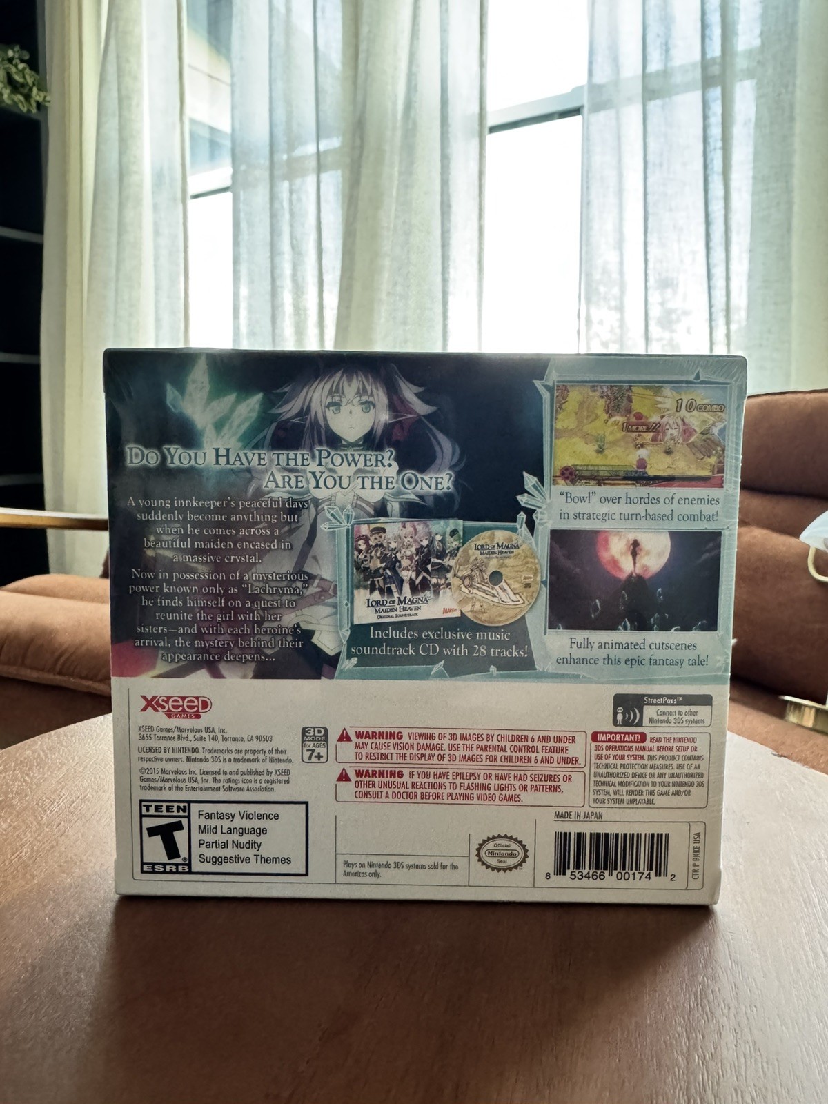 Lord of Magna: Maiden Heaven (Launch Edition – Nintendo 3DS – Brand New