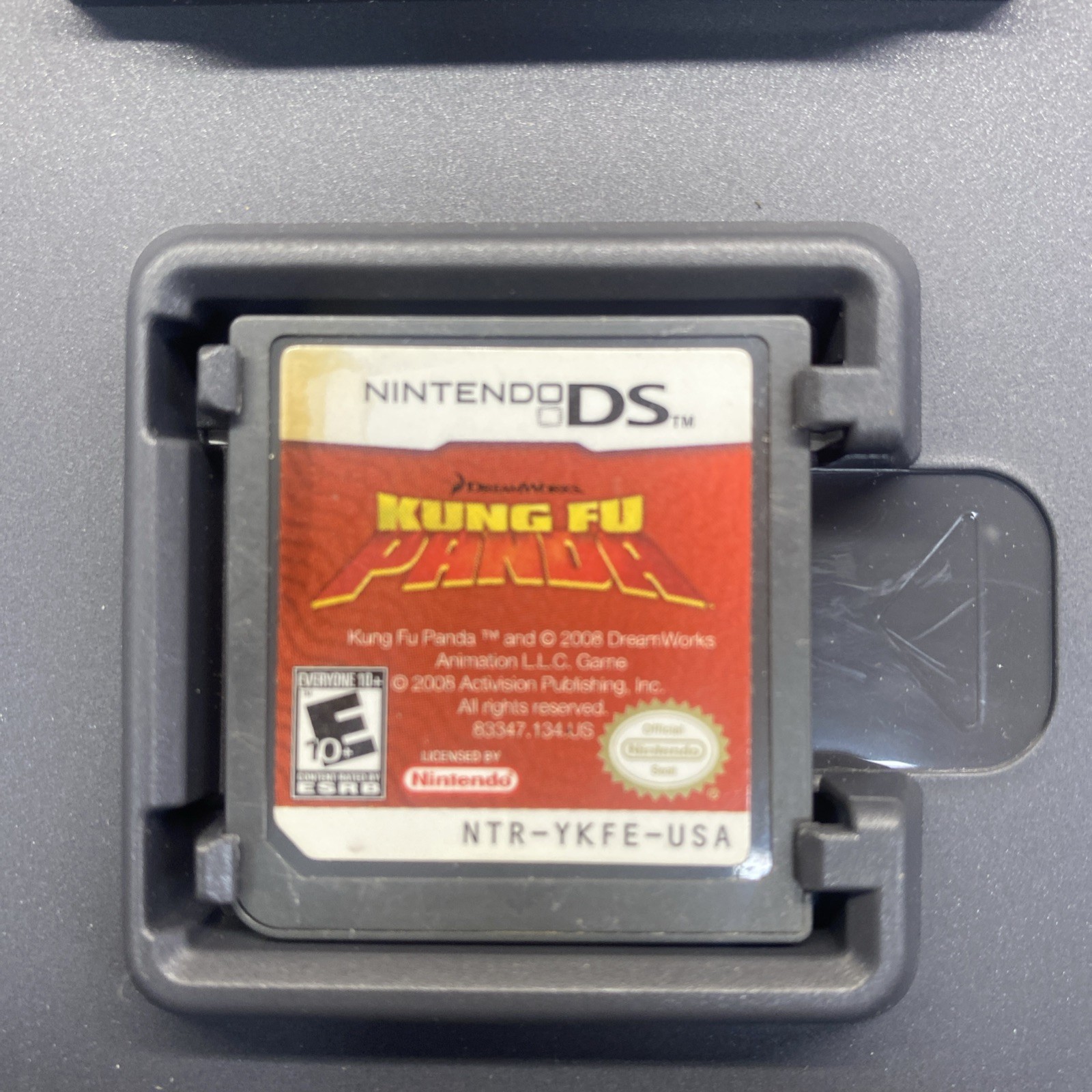 Kung Fu Panda Game (Nintendo DS, 2008) Complete with Case and Booklet