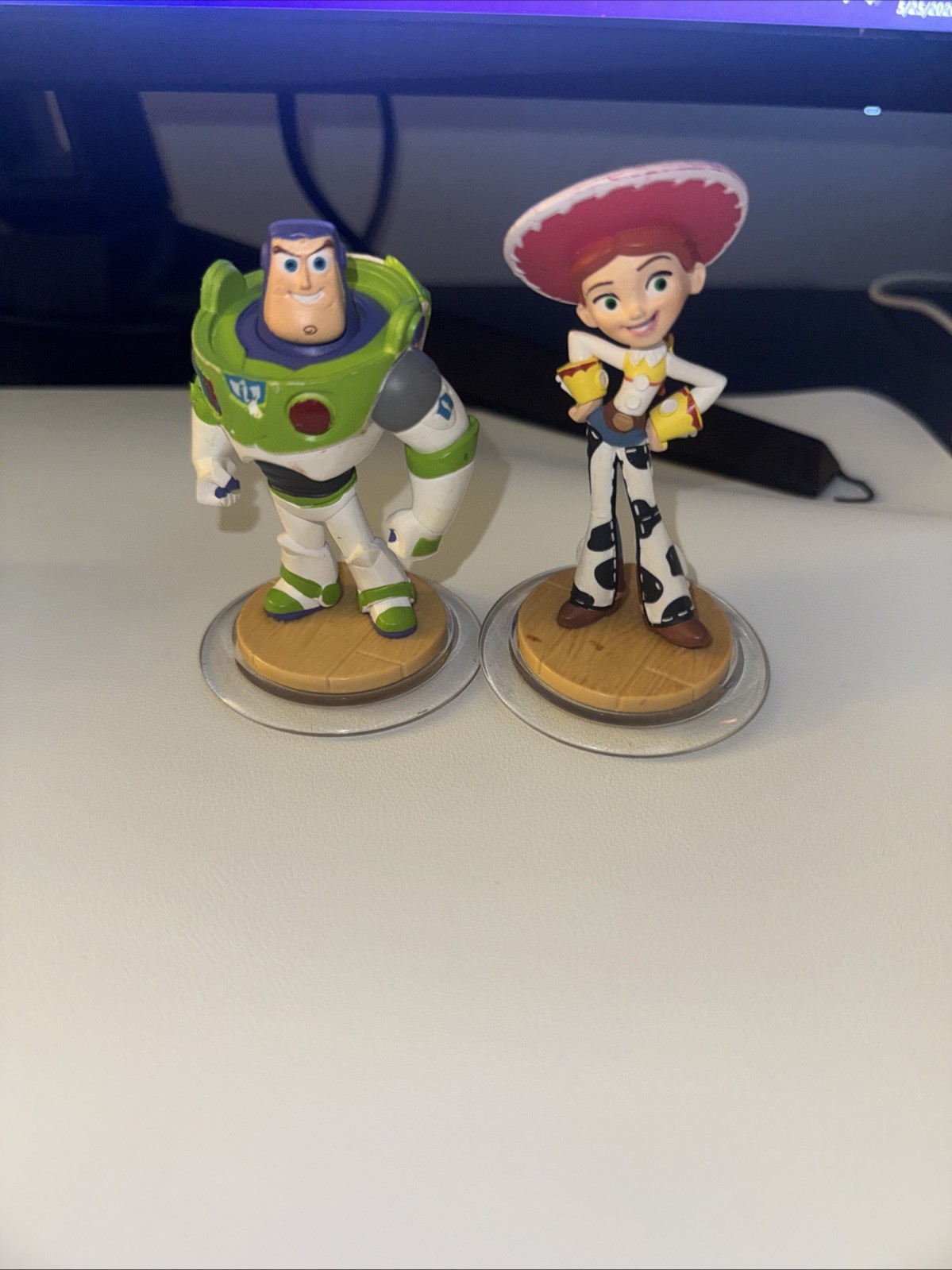 DISNEY INFINITY TOY STORY JESSIE AND BUZZ LIGHTYEAR