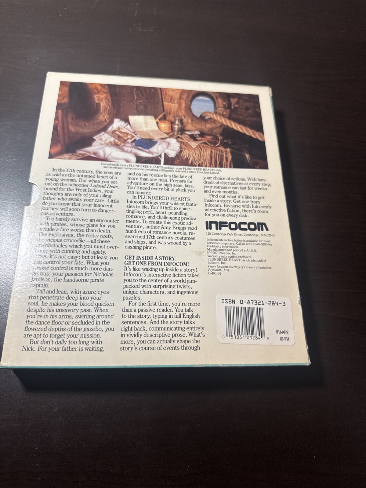 Infocom – Plundered Hearts Vintage Game Macintosh Complete Letter Money