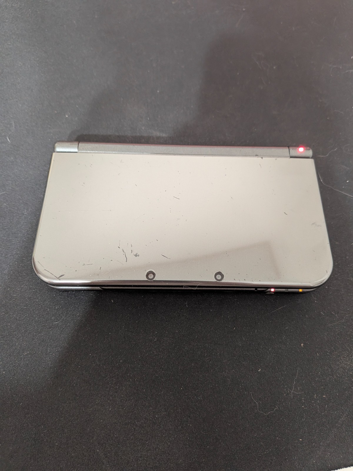 Nintendo New 3DS LL XL Metallic Black Console top IPS Japan Region Locked 0300