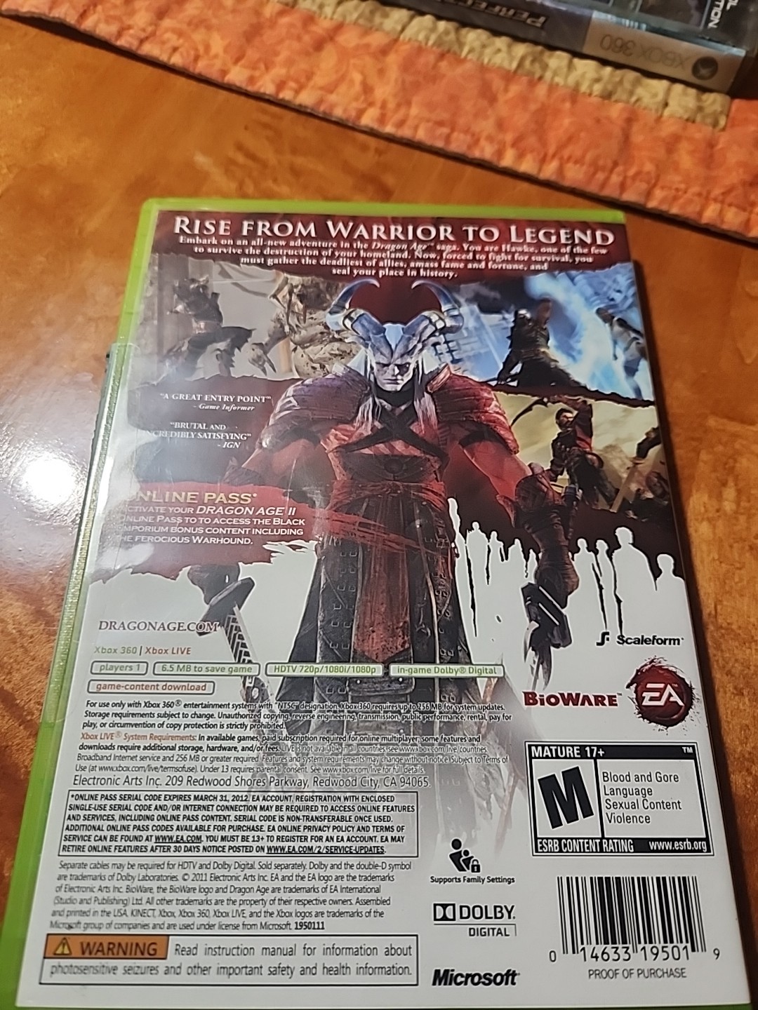 Dragon Age 2 – Xbox 360