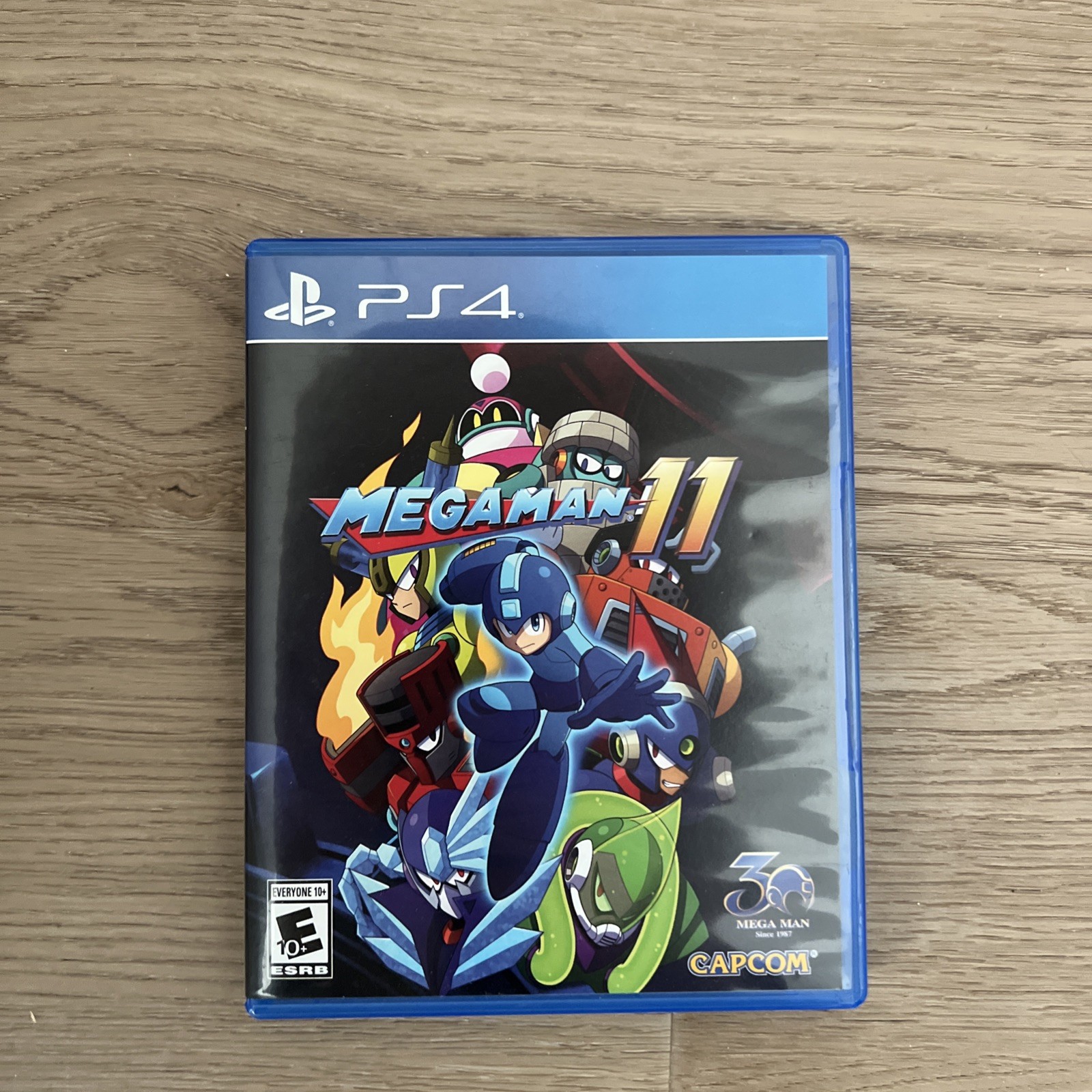 MegaMan 11 Playstation (PS4 2018) Video Game Disc and Case EXCELLENT A+
