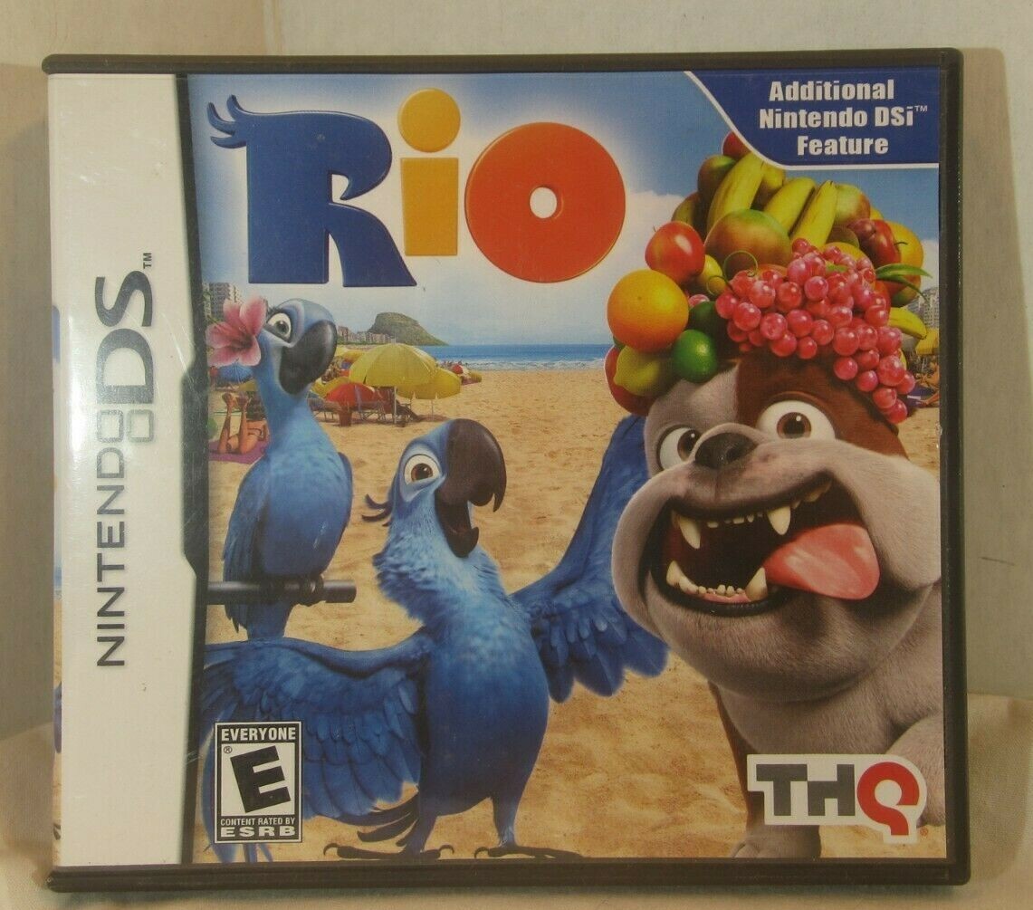 RIO BLUE BIRDS COMIC MISCHIEF, Good Nintendo DS,nintendo_ds Video Games