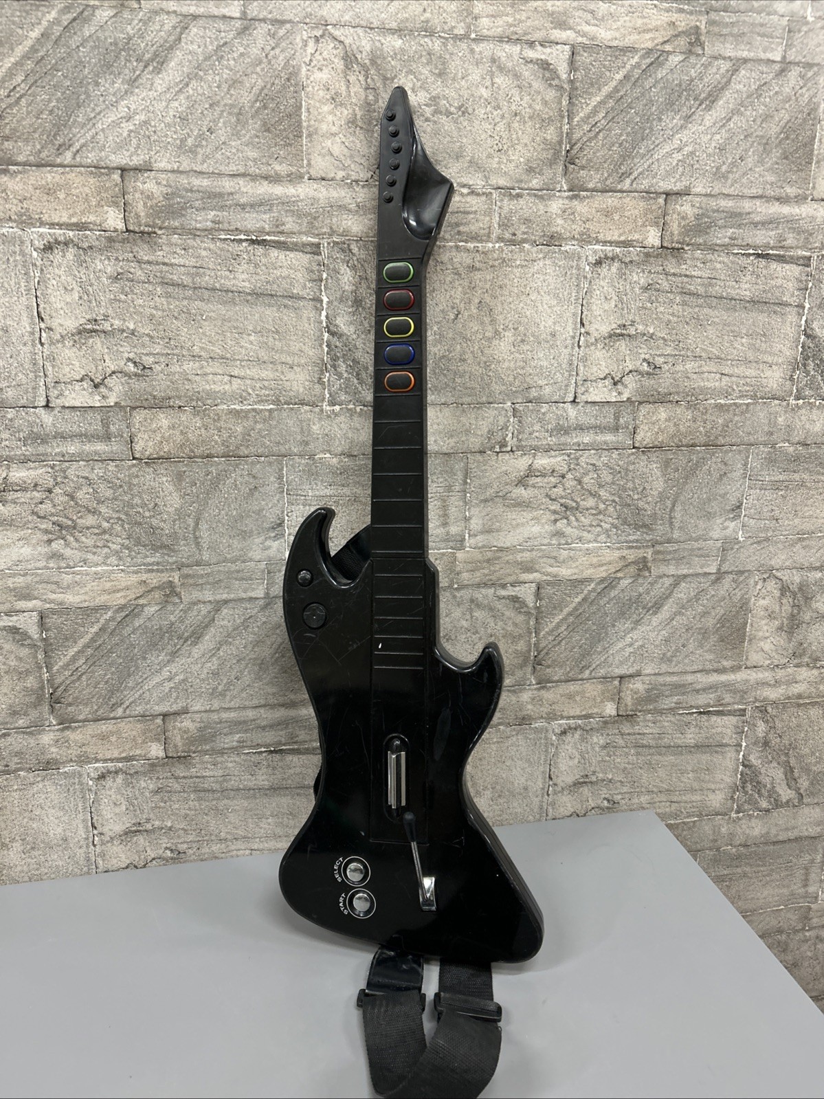 Black Axe Guitar Hero Guitar Psyclone Essentials PS3 PSE3300- No Dongle Untested
