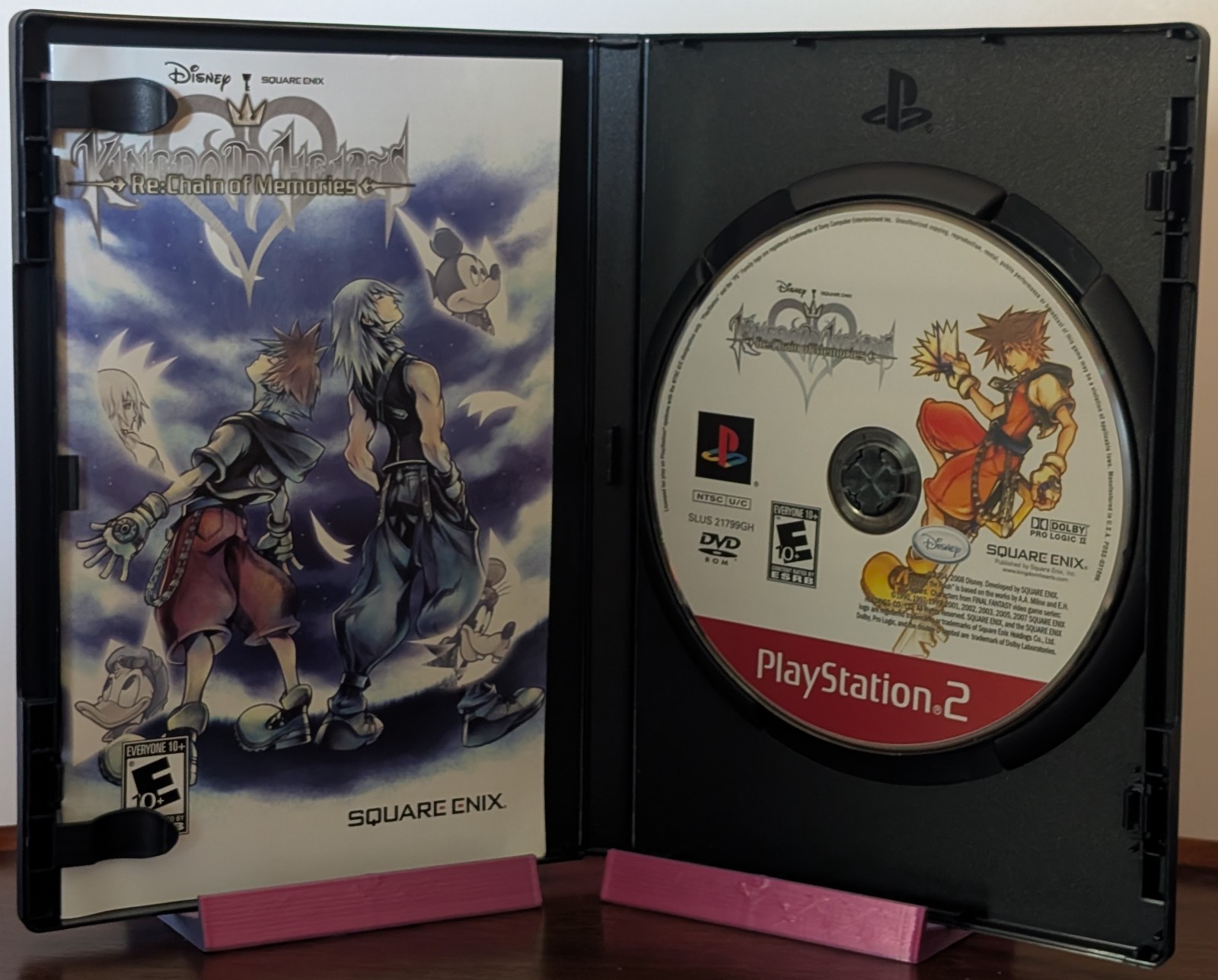 PS2 Kindom Hearts collecion with Collectibles
