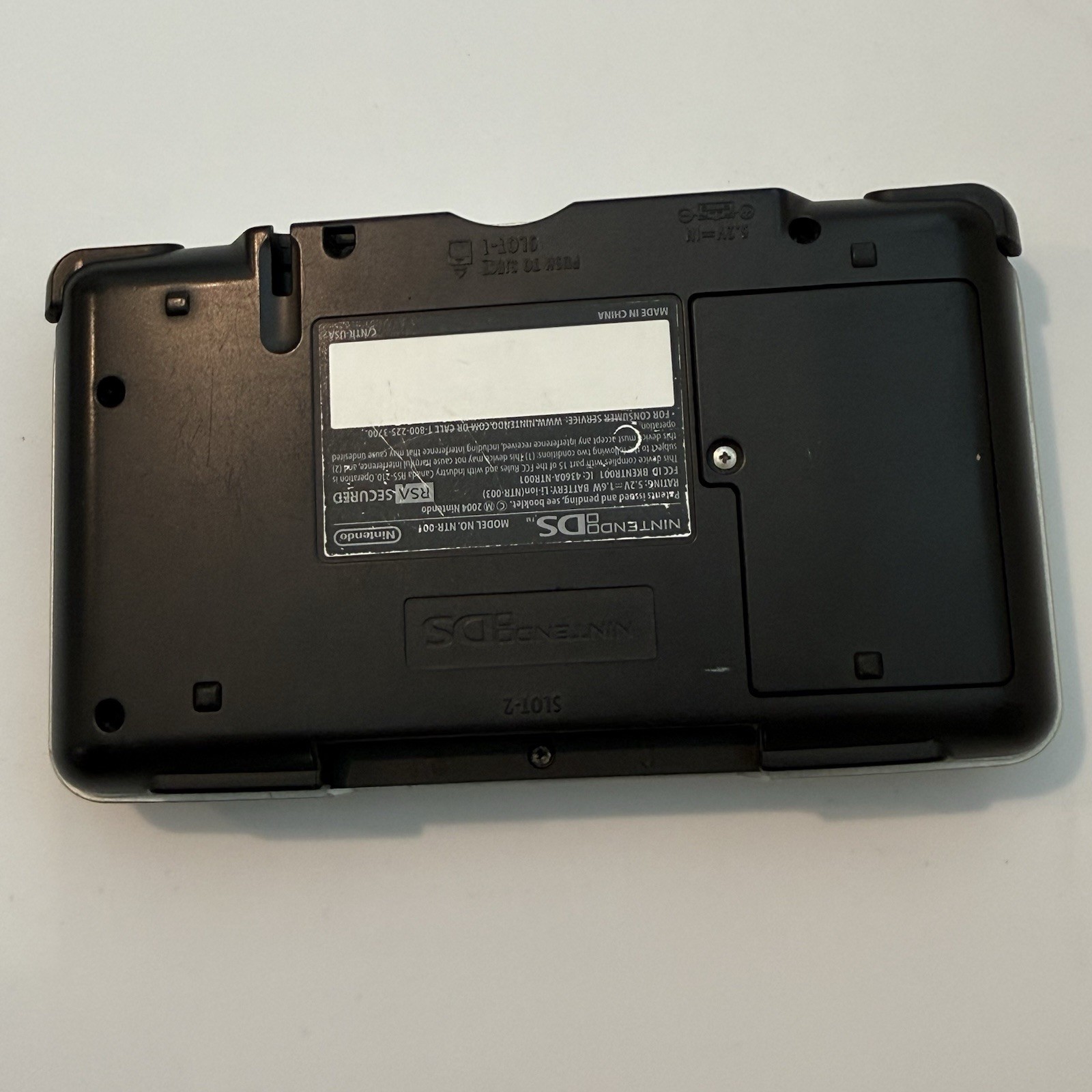 Ds – Nintendo DS Titanium Platinum Silver Game Console Tested Original #2961