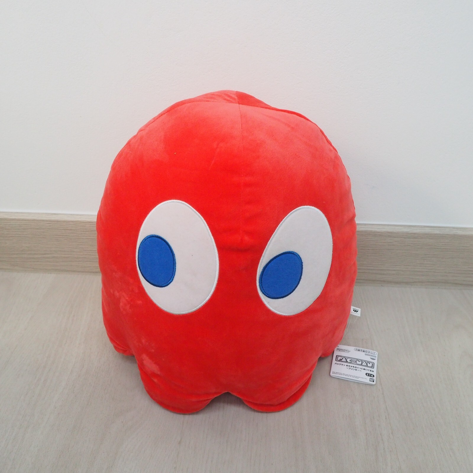 MD0903 Pac-Man Red Ghost Plush 13″ Bandai Spirits Banpresto Toy Doll Japan namco