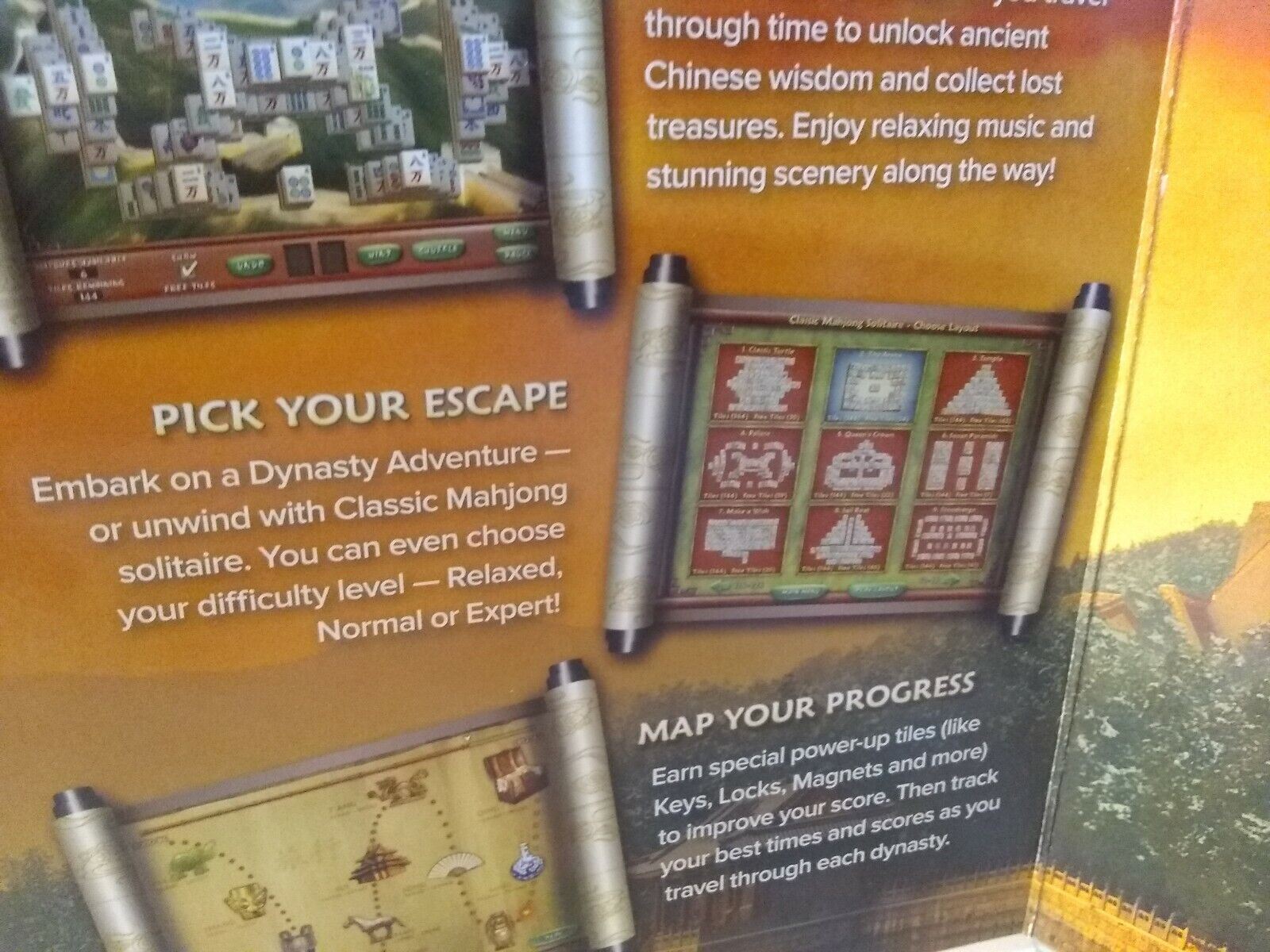 Mahjong Escape: Ancient China PC Computer Game FREE FAST Shipping Fun