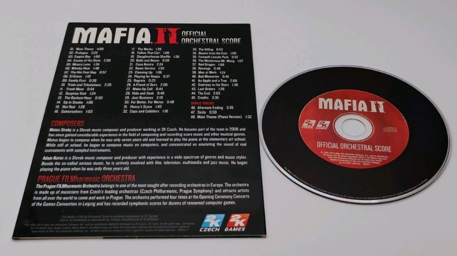 Mafia II Collector’s 2010 PC DVD Edition Steel book – Complete In Box Authentic