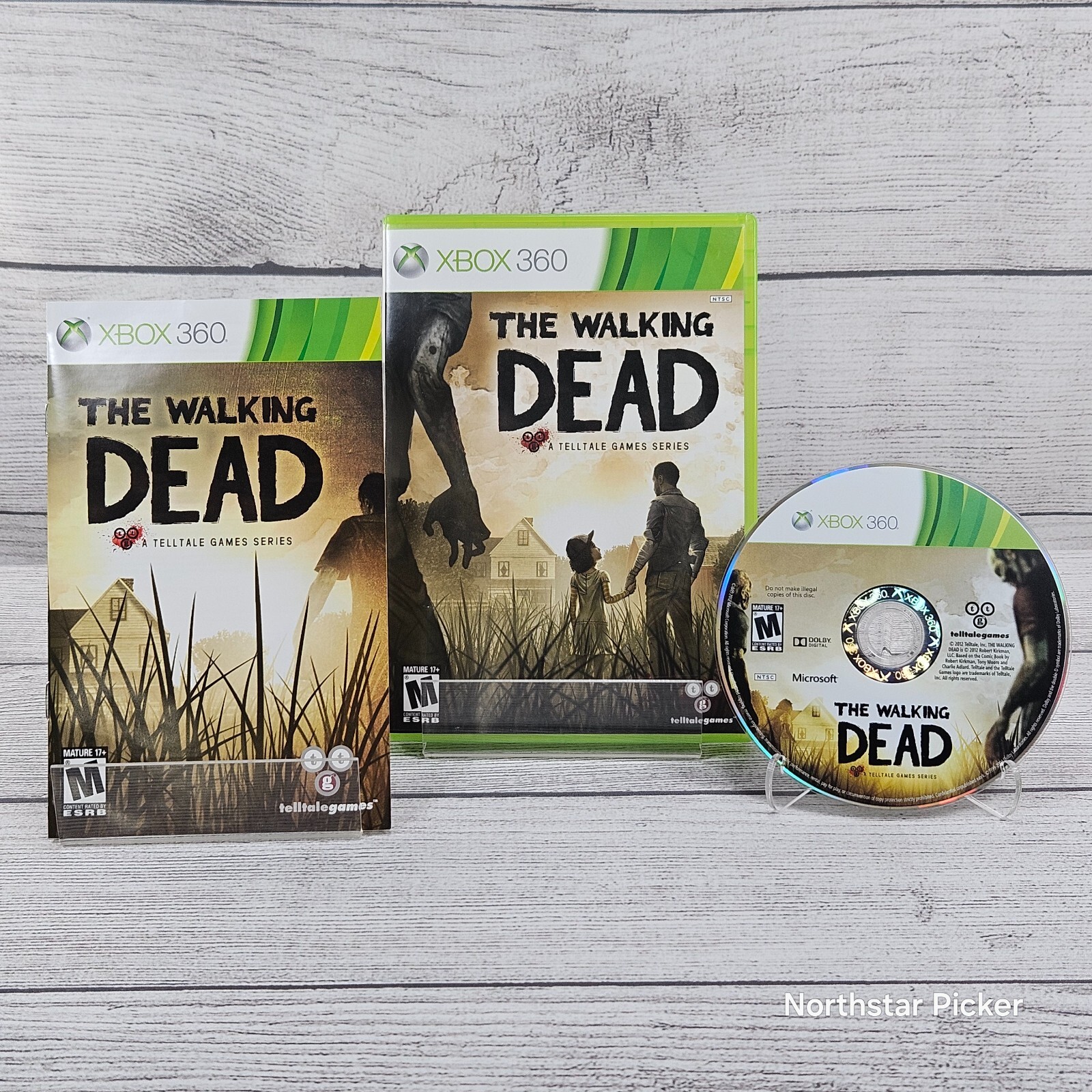 The Walking Dead: A Telltale Games Series (Xbox 360, 2012) CIB | Tested