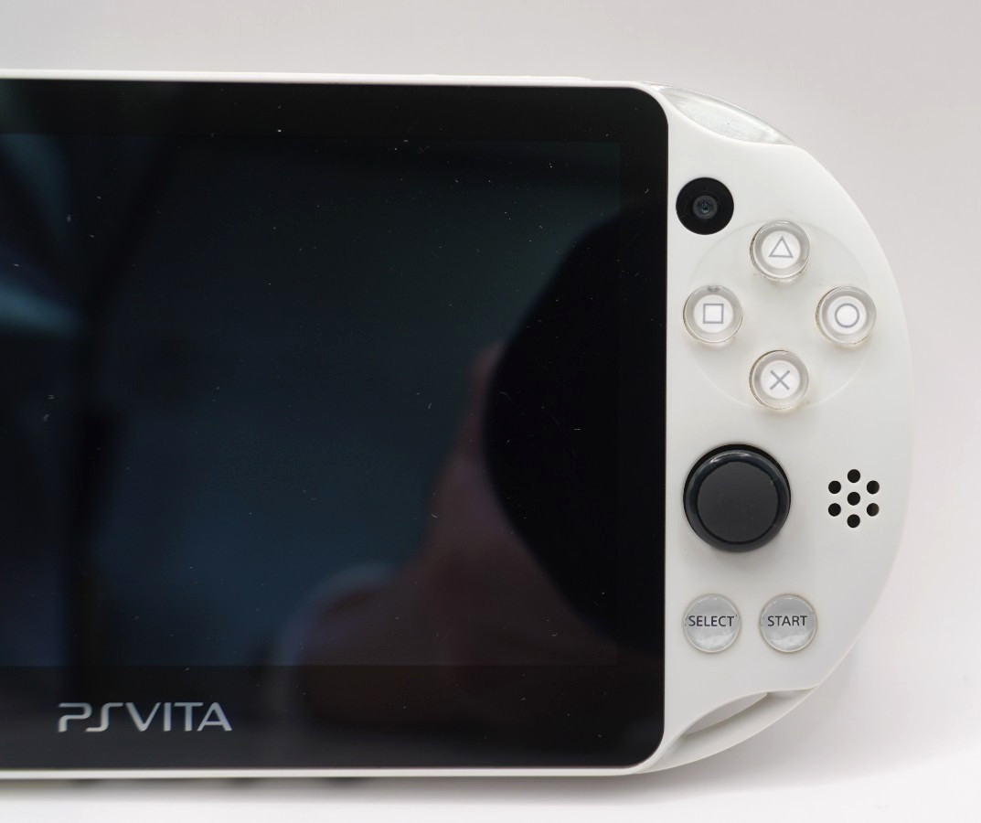 Sony PS Vita Slim PCH-2000 White + 5 Games + 8GB Memory Card + Charger Japan