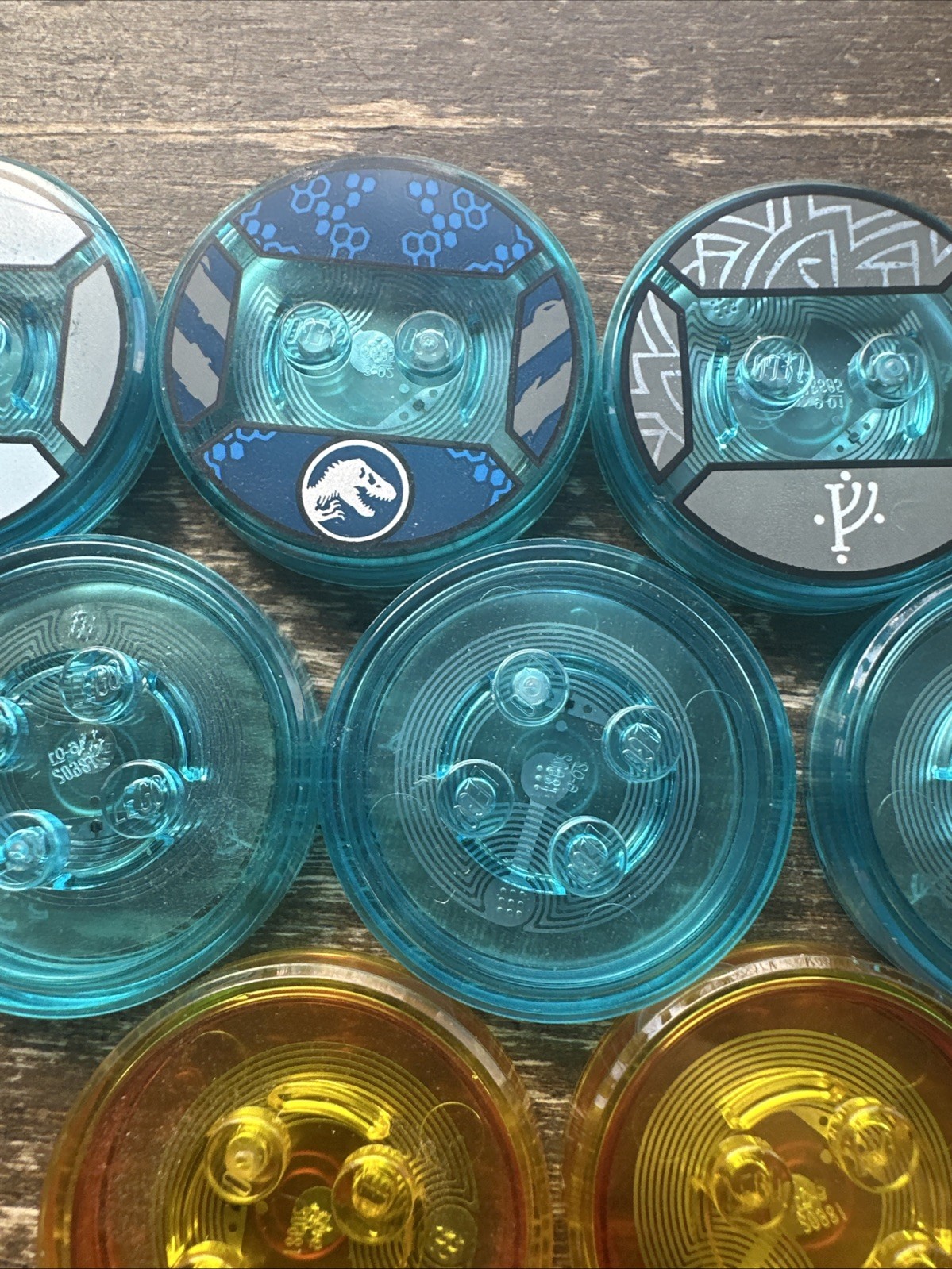 10 X Lego Dimensions Toy Tag Base Only Free Shipping Lot #6