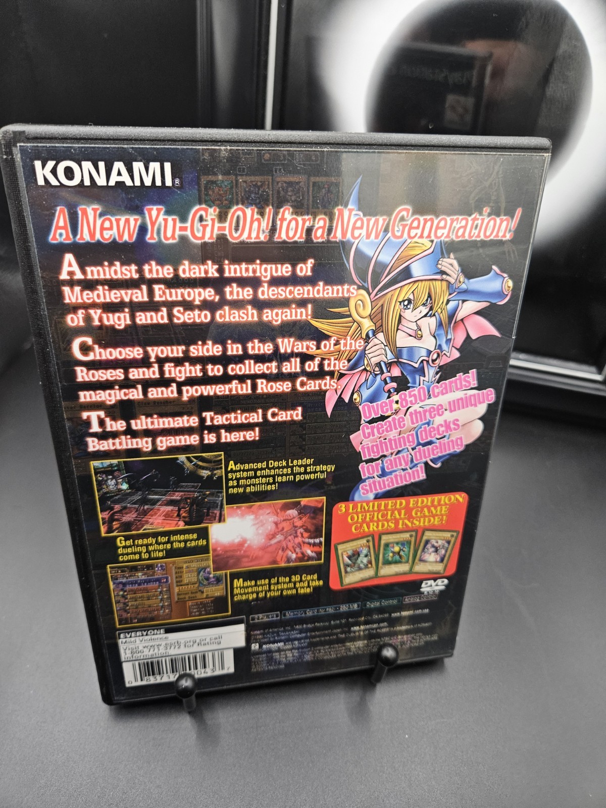 Yu-Gi-Oh! The Duelists of the Roses / PlayStation 2 PS2 / W Manual / Read