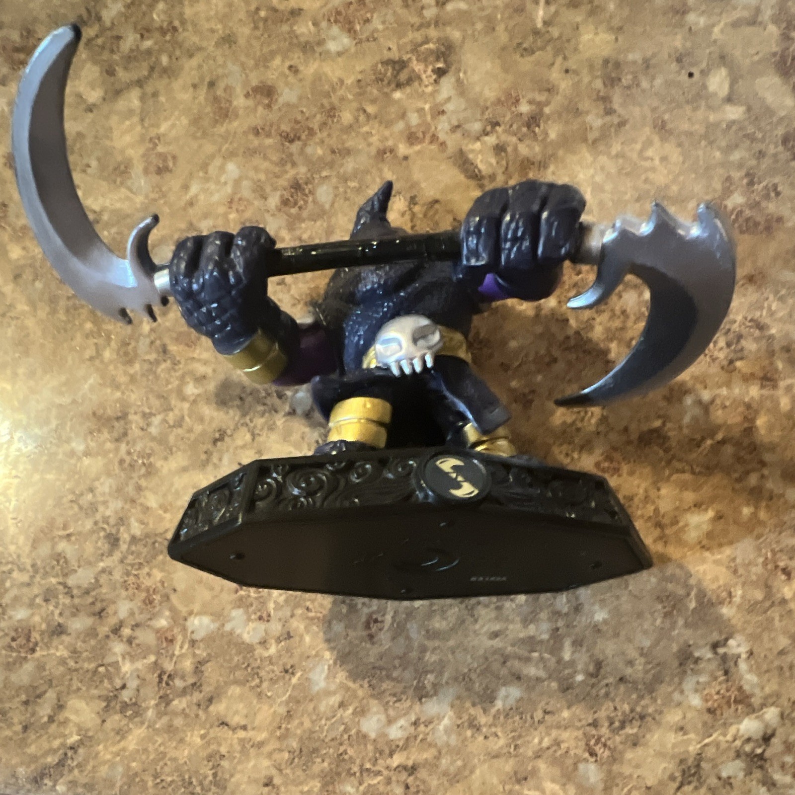Activision Skylanders Chop Chop Character Figure on Base Black/Blue