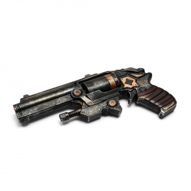 12.25″ Boltok Pistol Gears Of War Double-Action Revolver Foam Gun Toys Cosplay