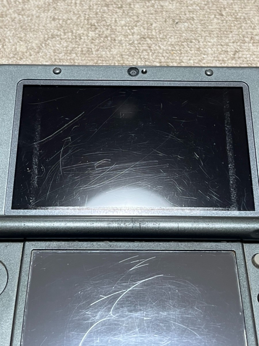 New 3DS LL XL Metalic black Japan Nintendo Console region Japanese B27