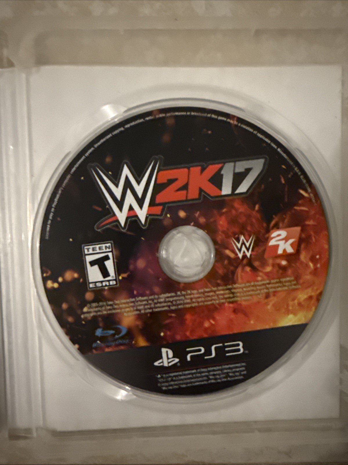 WWE 2K17 – Sony PlayStation 3 / Complete In Box / Tested
