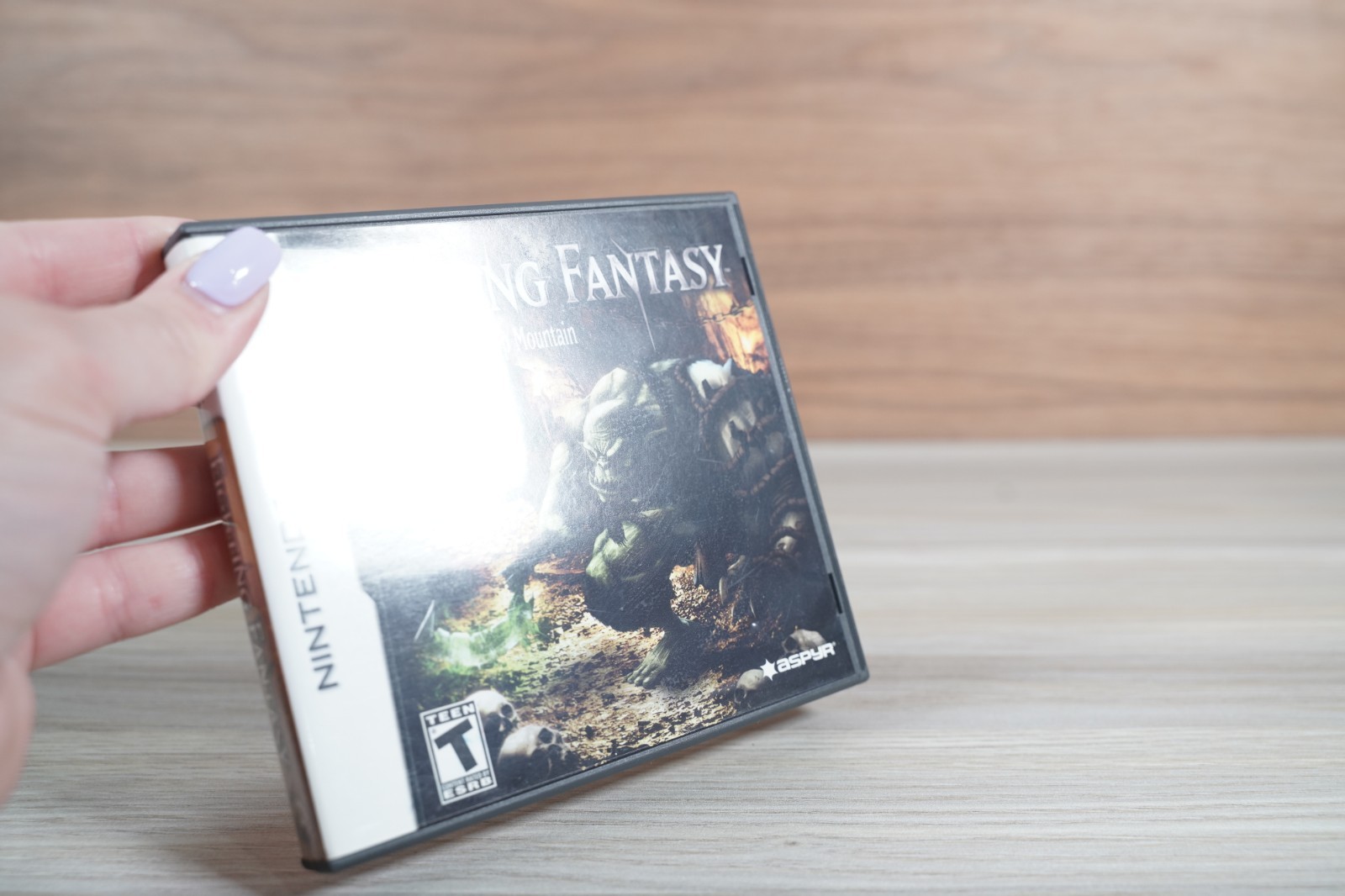 Fighting Fantasy: The Warlock of Firetop Mountain COMPLETE CIB Nintendo DS 2009