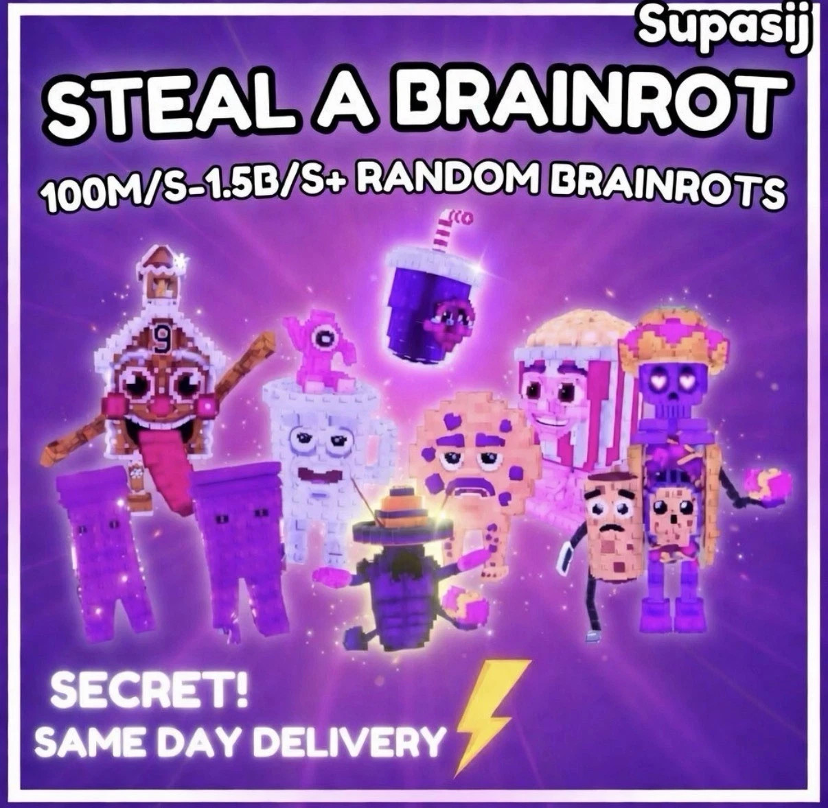 Cheapest 100m/s-1.5b/s Mystery Brainrot Value | Steal a Brainrot (SAB)
