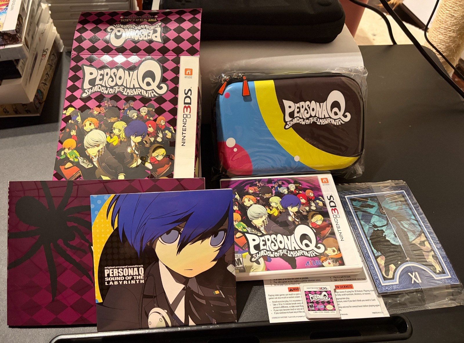 Persona Q Shadow of the Labyrinth The Wild Cards Premium Edition (Nintendo 3DS)