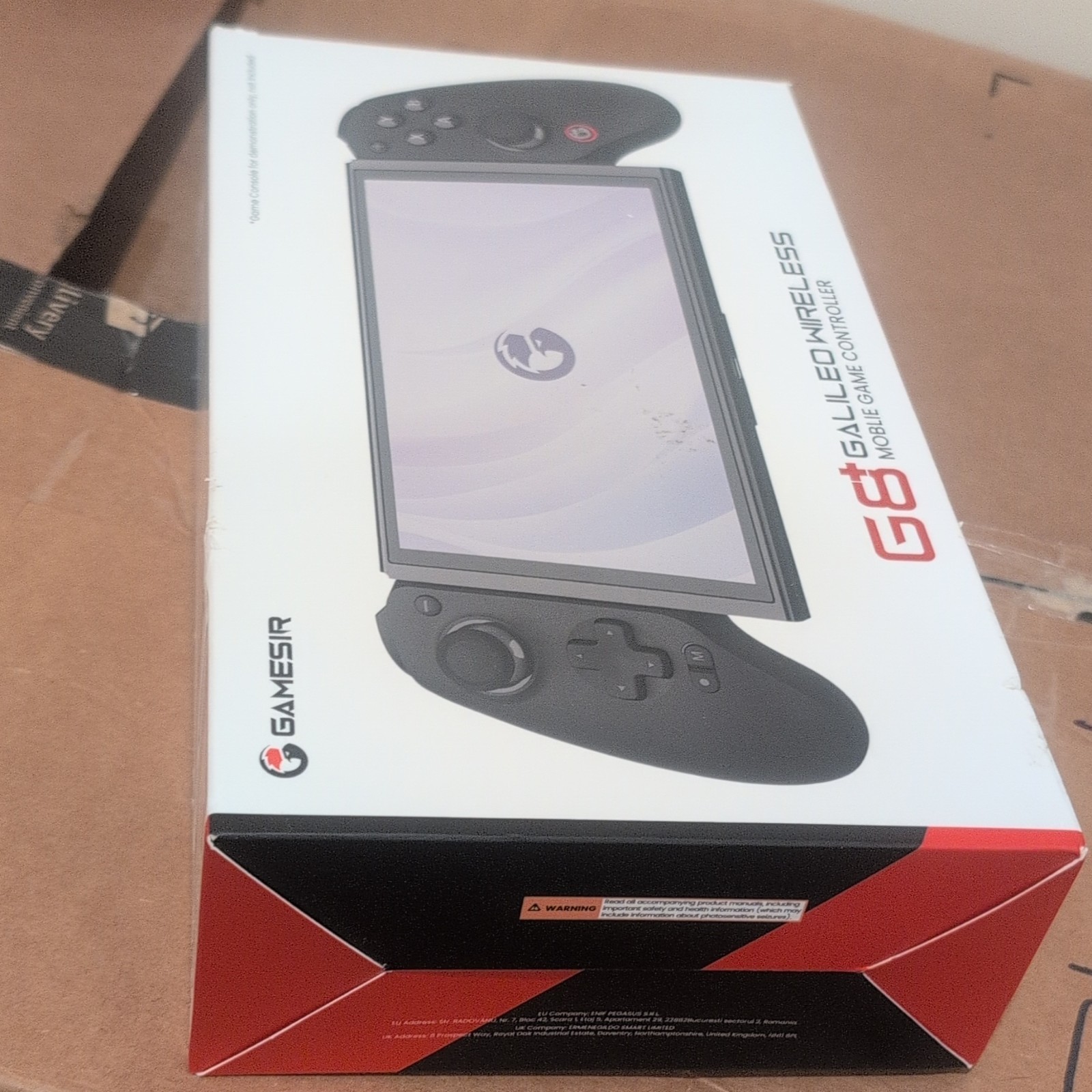 GameSir G8 Galileo Wireless Mobile Controller for Android iOS Smartphone, Black