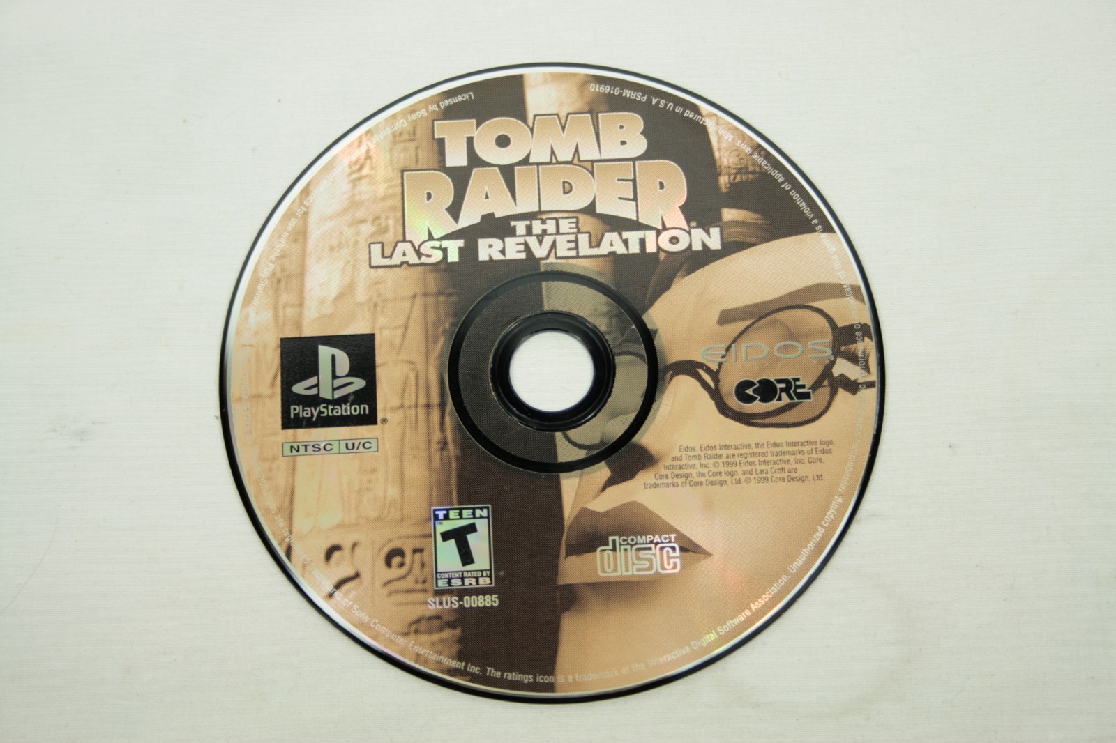 Tomb Raider 1 2 3 and the Last Revelation PS1 Lot of 4 Discs Sony PlayStation 1