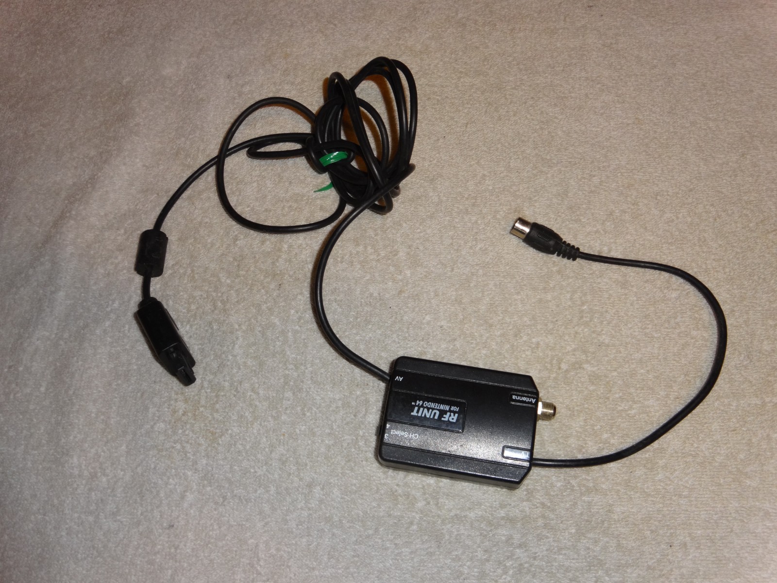 RF Unit Adapter for video game Nintendo 64 console system N64 N very nice tested