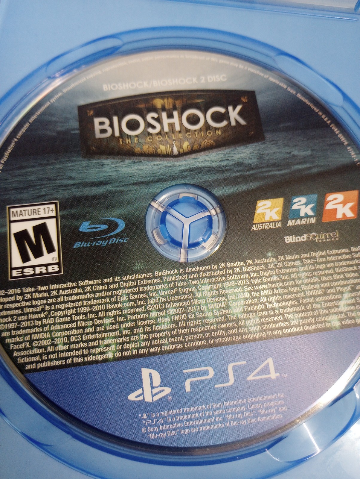 BioShock: The Collection (PlayStation 4, 2016)