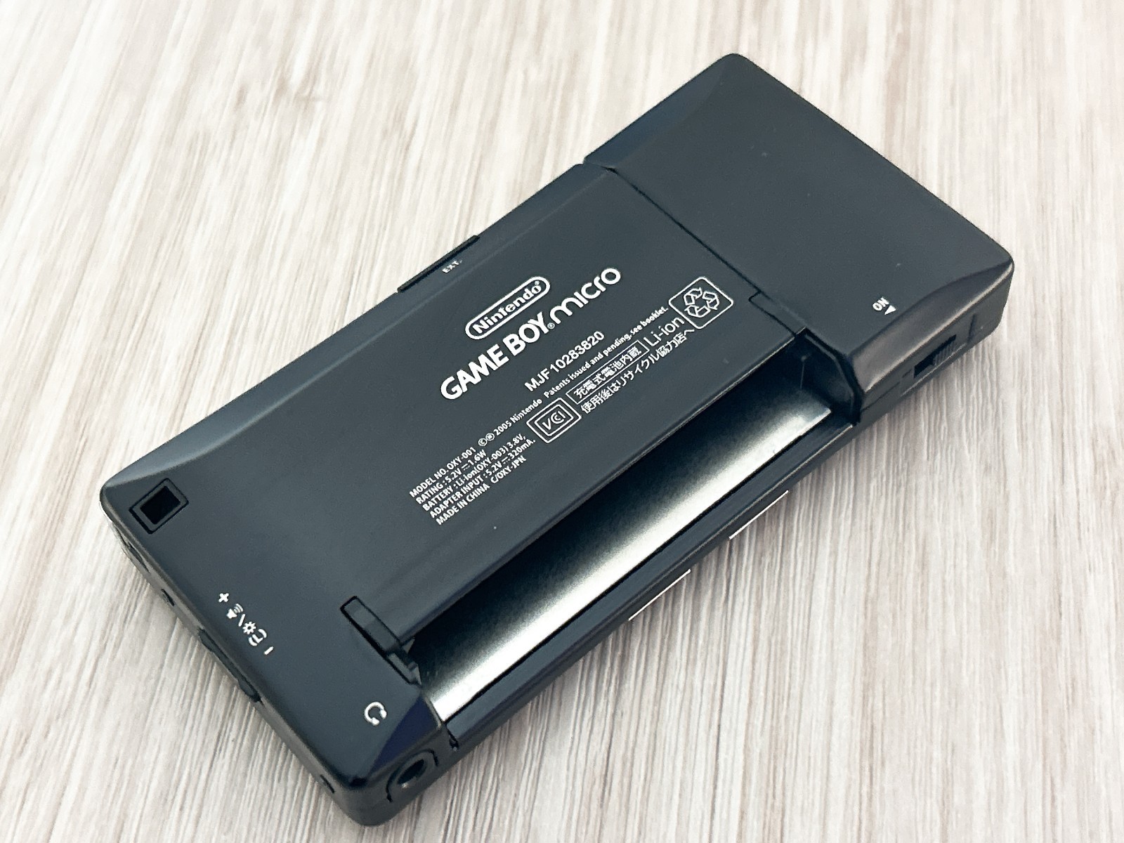 Nintendo GameBoy Micro Black Console Tested w/ Charger – Great