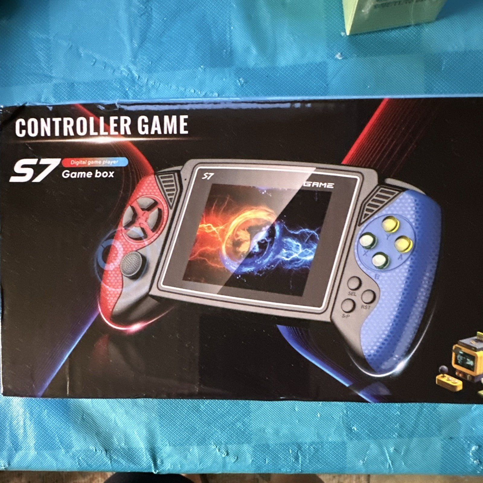 S7 Game Box Handheld System 620 Games HDMI 320×240 Rechargeable, Region Free