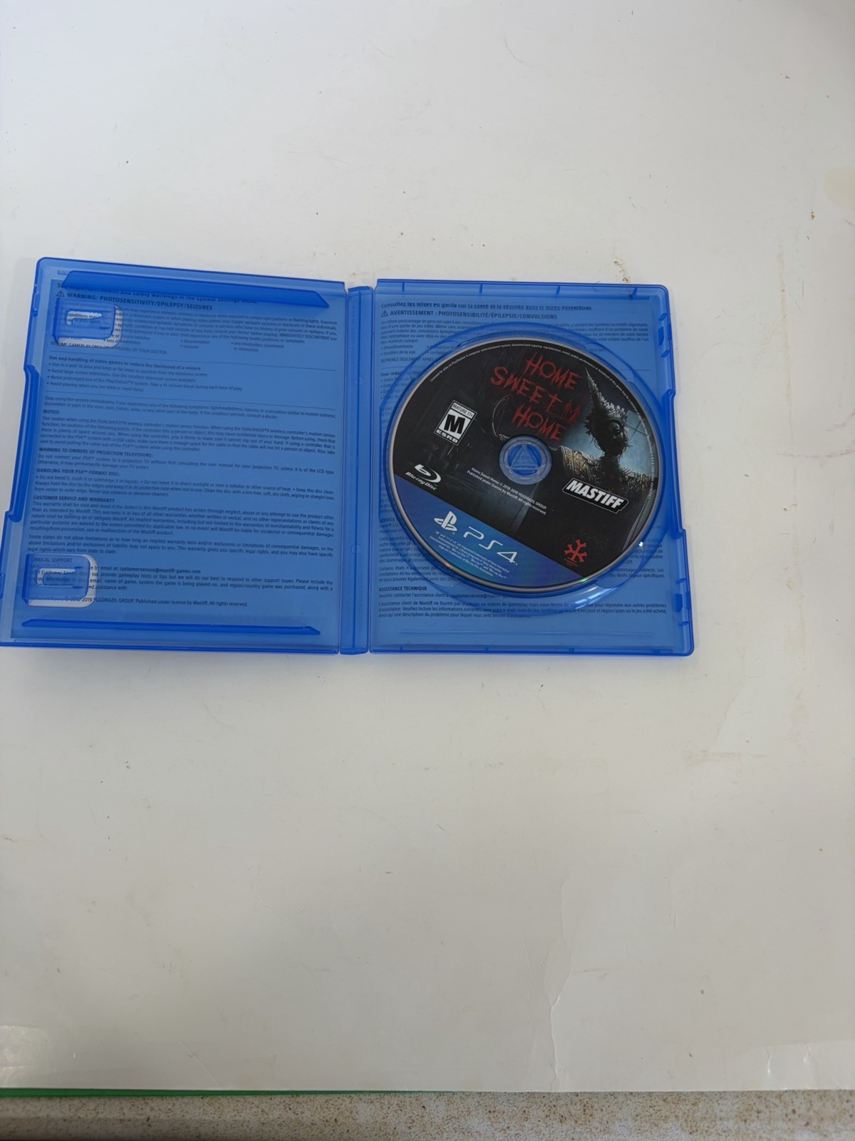 Home Sweet Home PS4 M VR Compatible Action Adventure Horror NTSC 2018
