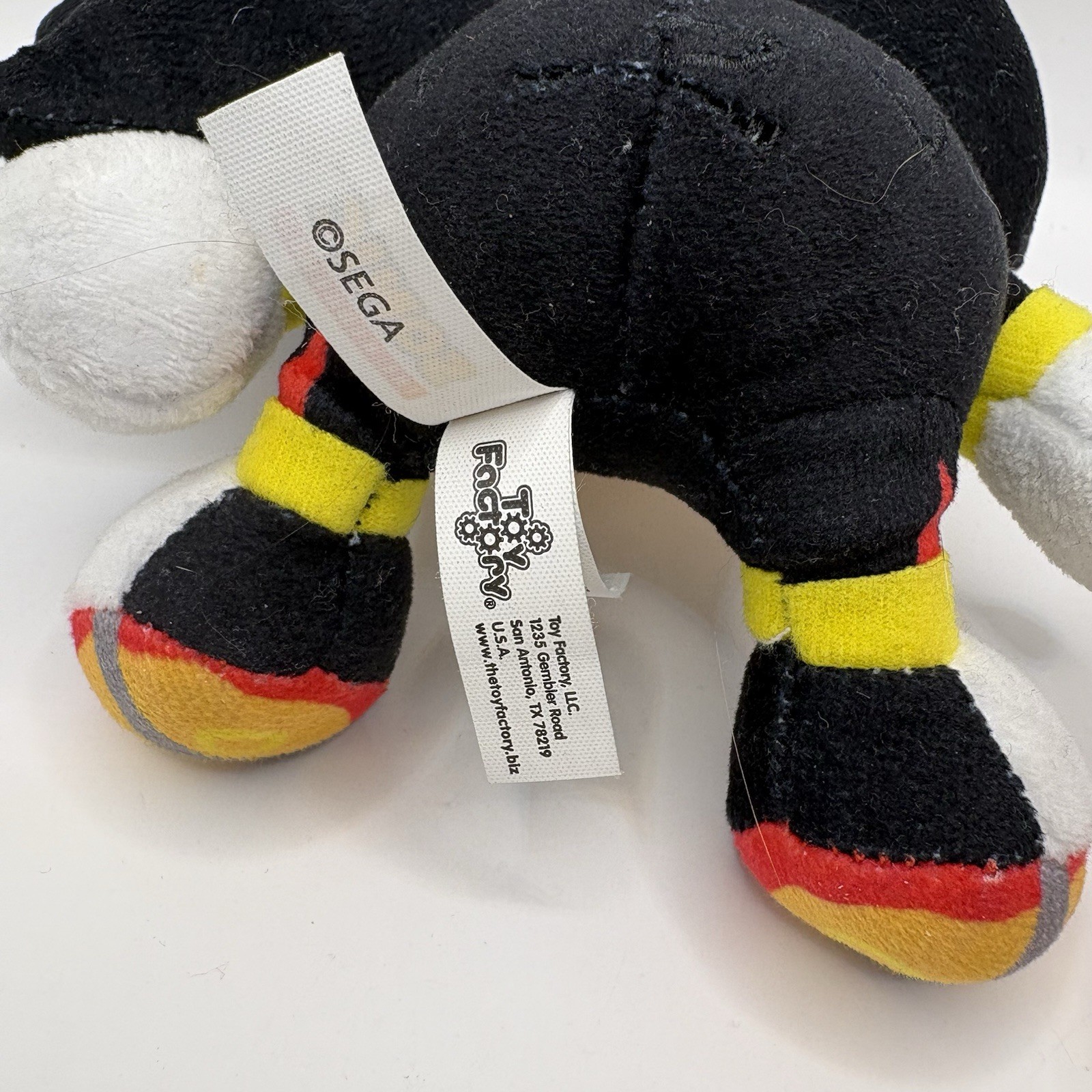 SEGA Shadow the Hedgehog Washable Plush Doll Sonic the Hedgehog 2022