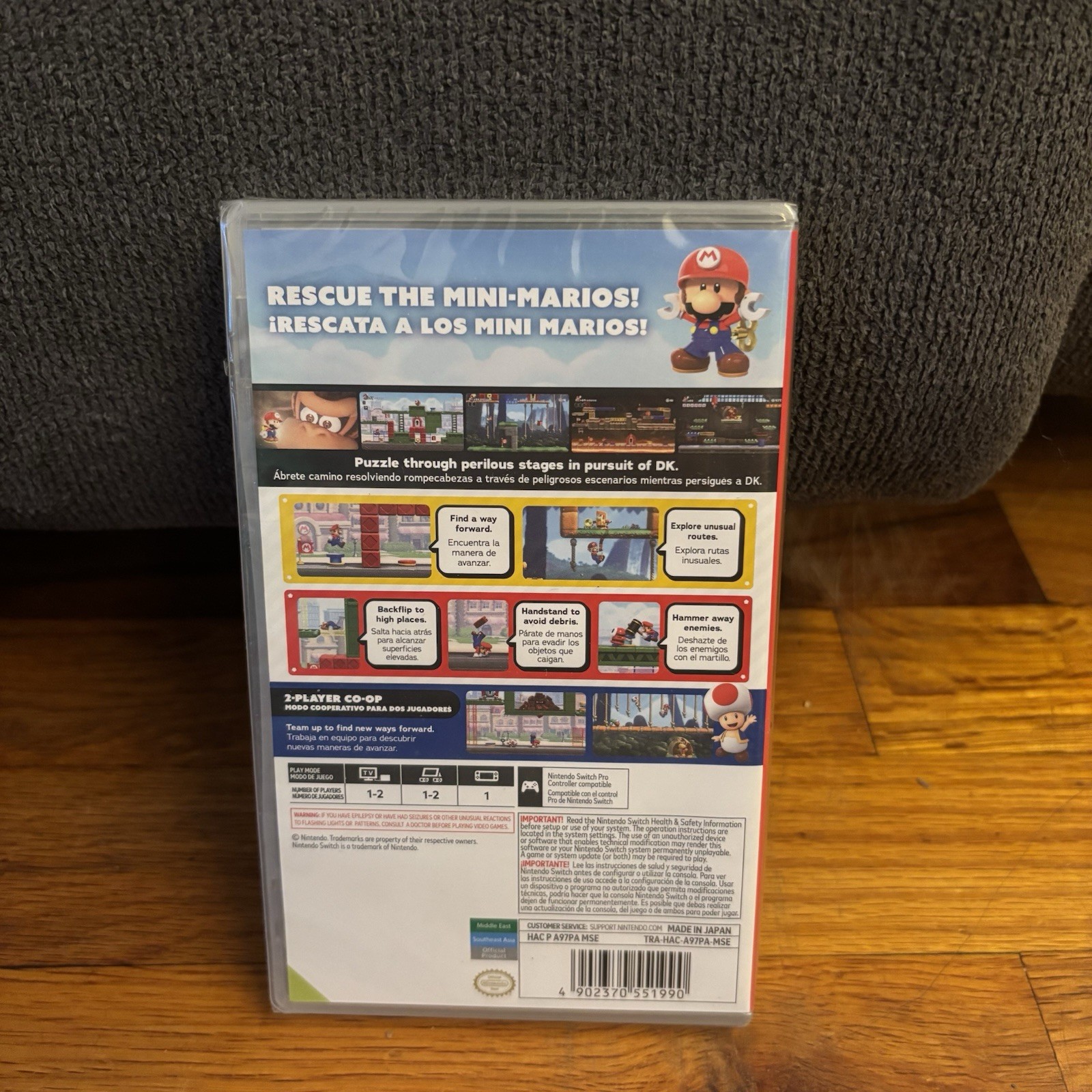 *BRAND NEW SEALED* Nintendo Mario vs. Donkey Kong Nintendo Switch 2024 NTSC-U/C