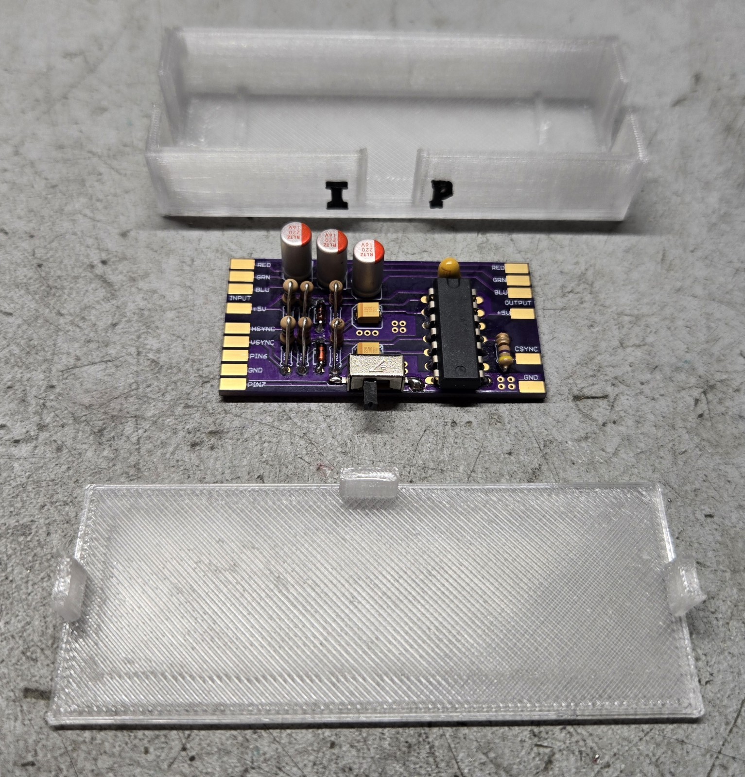 👍 DREAMCAST DIY SCART 480I / VGA 480P AV BOARD *(See Description)*