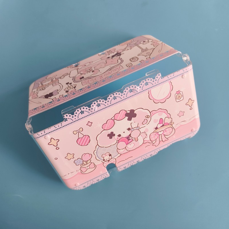Top&Bottom Protective Cover Snap on Case Shell For Nintendo New 3DS XL New 3DSLL