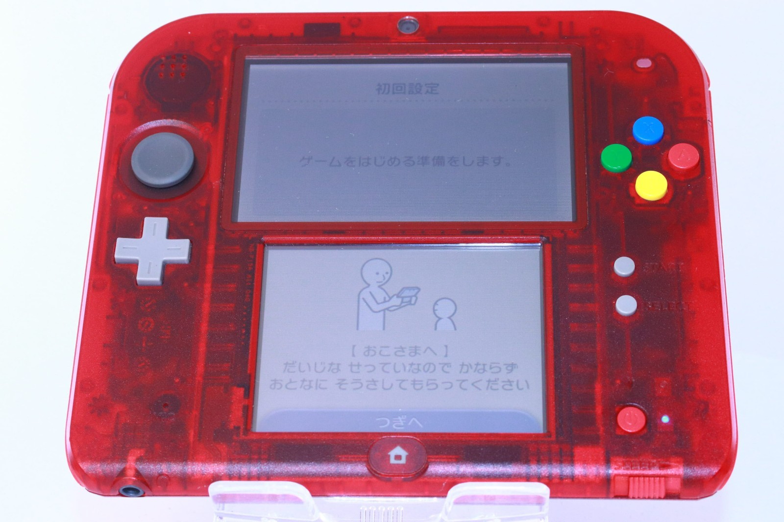 Nintendo 2DS Pokémon Red [Rank:S]Region-locked