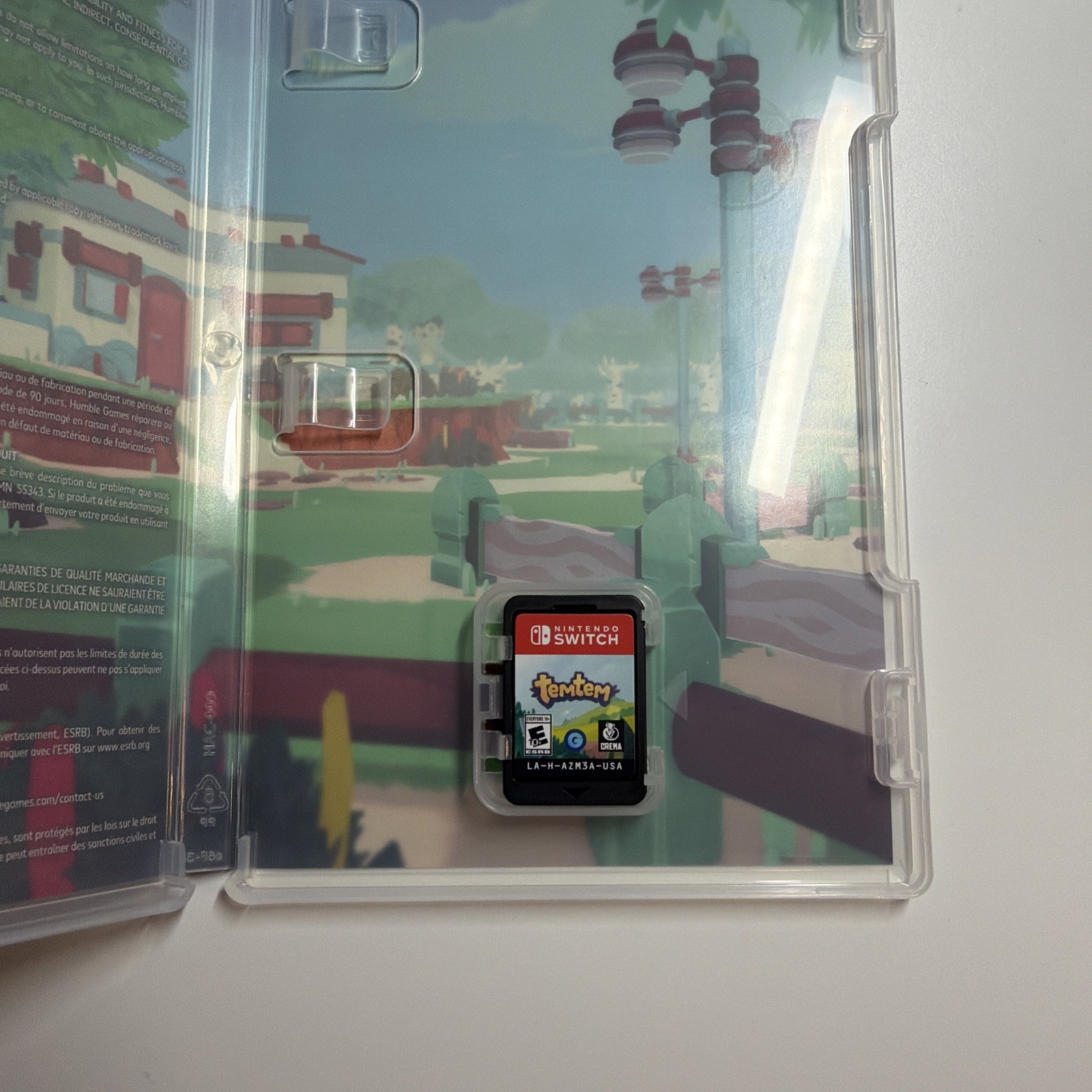 Temtem Nintendo Switch Game w/Case- see description