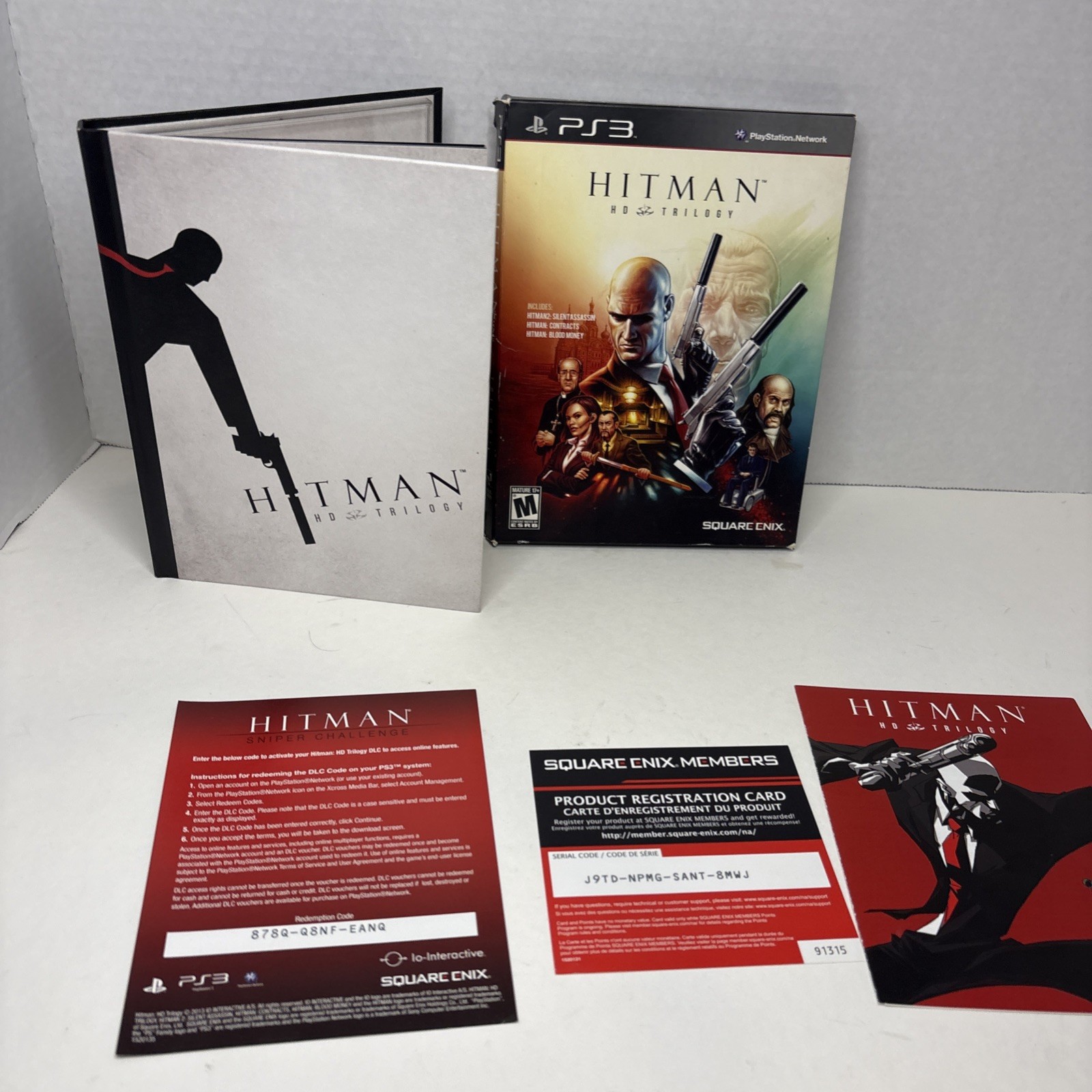 Hitman HD Trilogy — Premium Edition (Sony PlayStation 3, 2013)