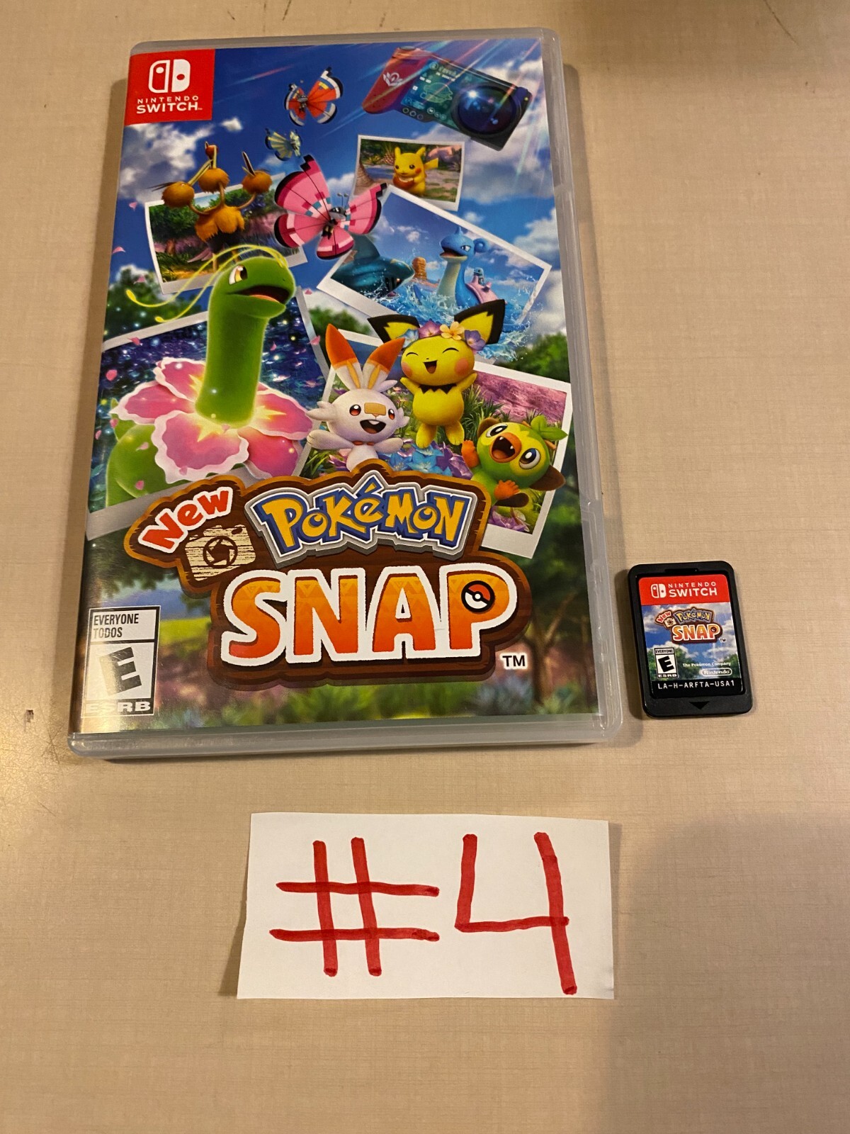 New Pokemon Snap Revision 001 Nintendo Switch/NSW Game COMPLETE ON CART TESTED