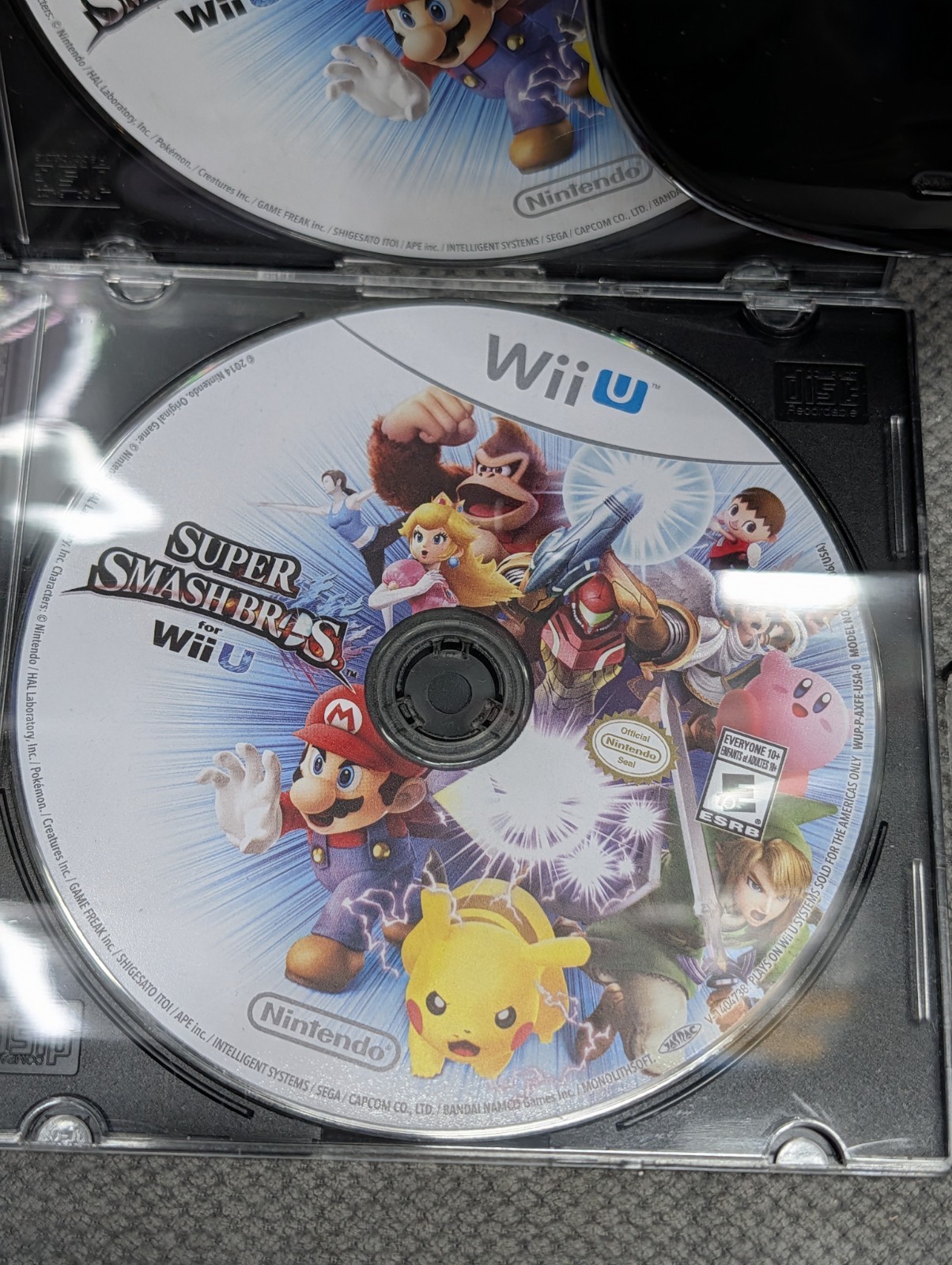 Super Smash Bros. – Nintendo Wii U Disc Only Tested Verified Working