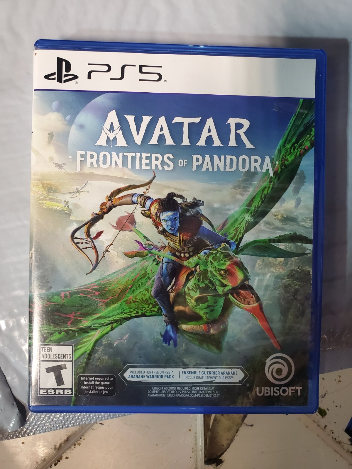 Ubisoft Avatar: Frontiers of Pandora PS5 Disc w/ Case T Teen NTSC-U/C/ VERY GOOD