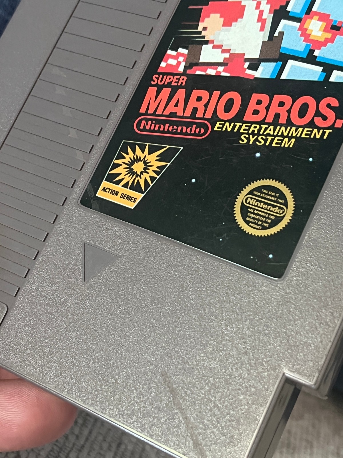 Super Mario Bros. (Nintendo NES, 1985) 5 Screw Tested and Working!