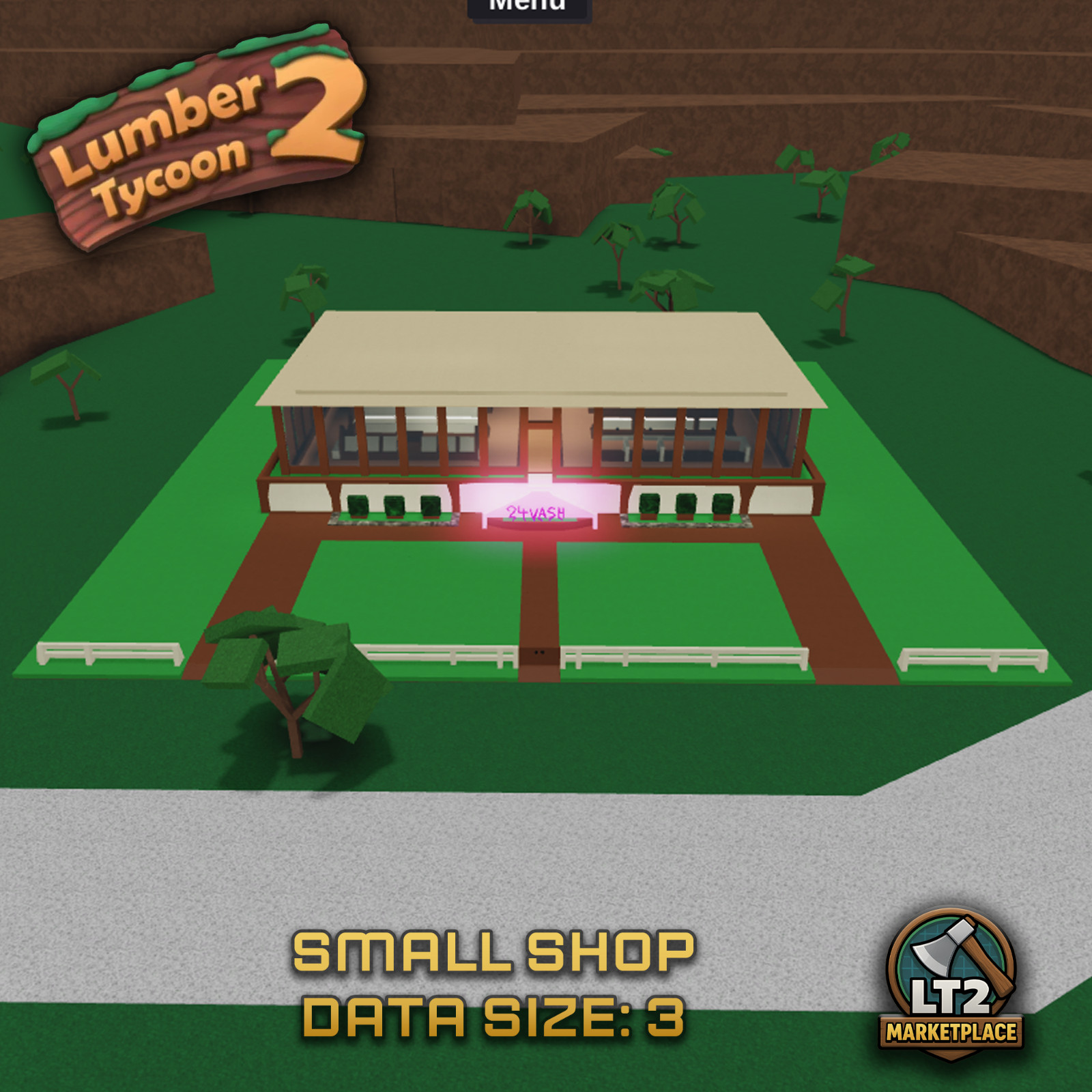 Lumber Tycoon 2 Small Shop Rare Base⚡Fast Service + Discounts⚡