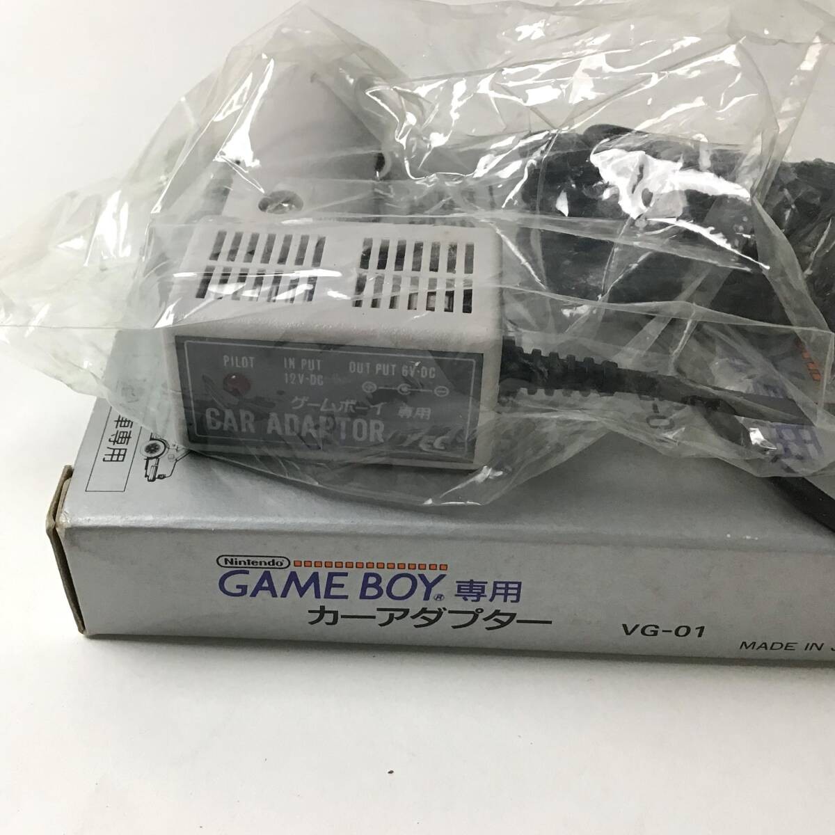 Nintendo VG-01 Car Adapter for Game Boy 12V Vehicle Genuine Dead Stock