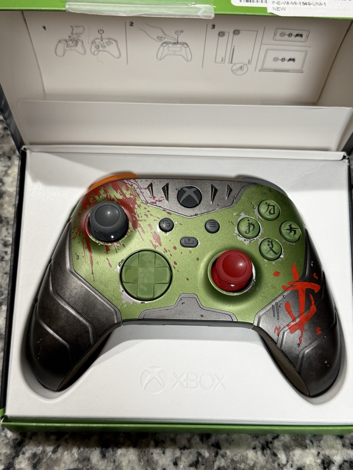 Microsoft Xbox Series X|S Wireless Controller Doom Dark Ages Special Edition