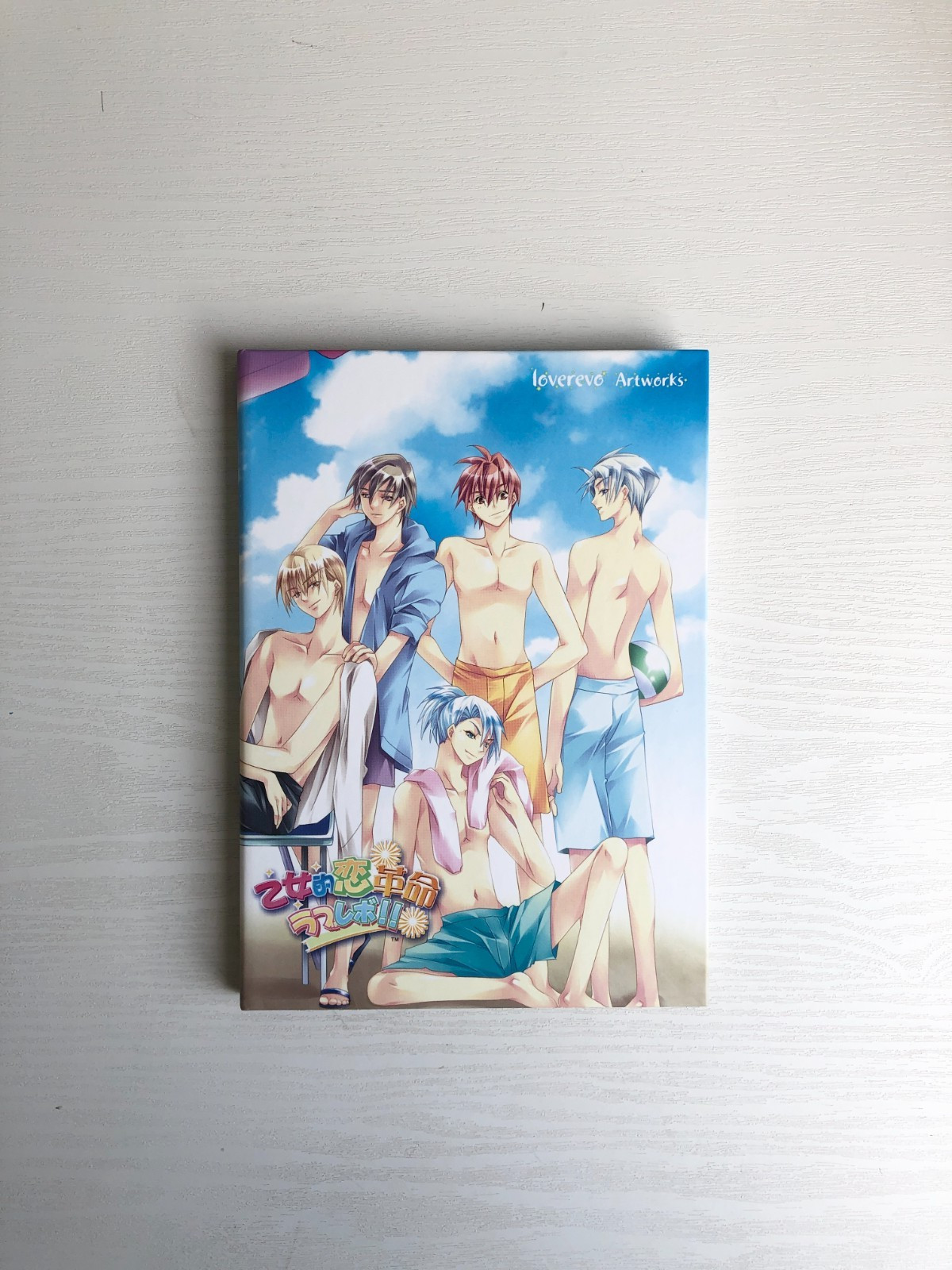 Otome Revolution Love Revo PS2 Otome Game Limited Edition Artbook Set JP