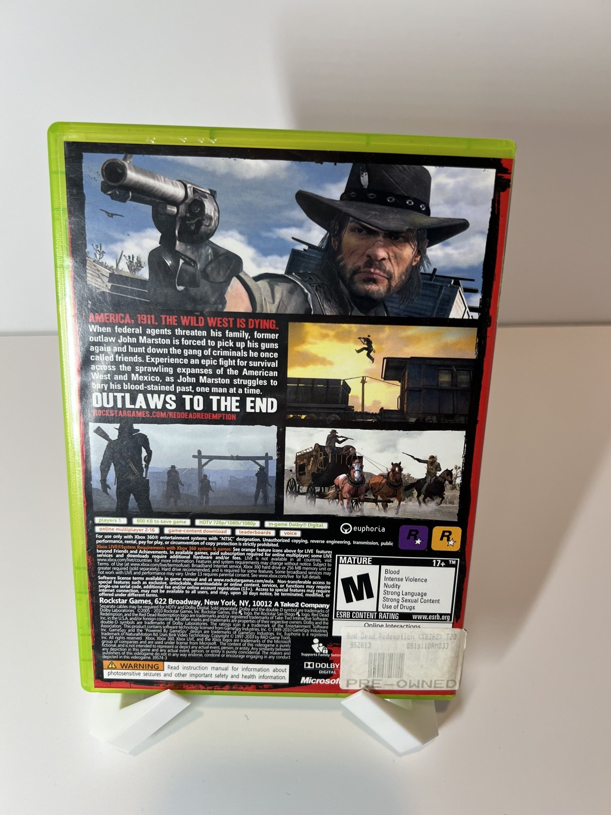 XBox 360 Red Dead Redemption Complete CIB – Map and Manual included
