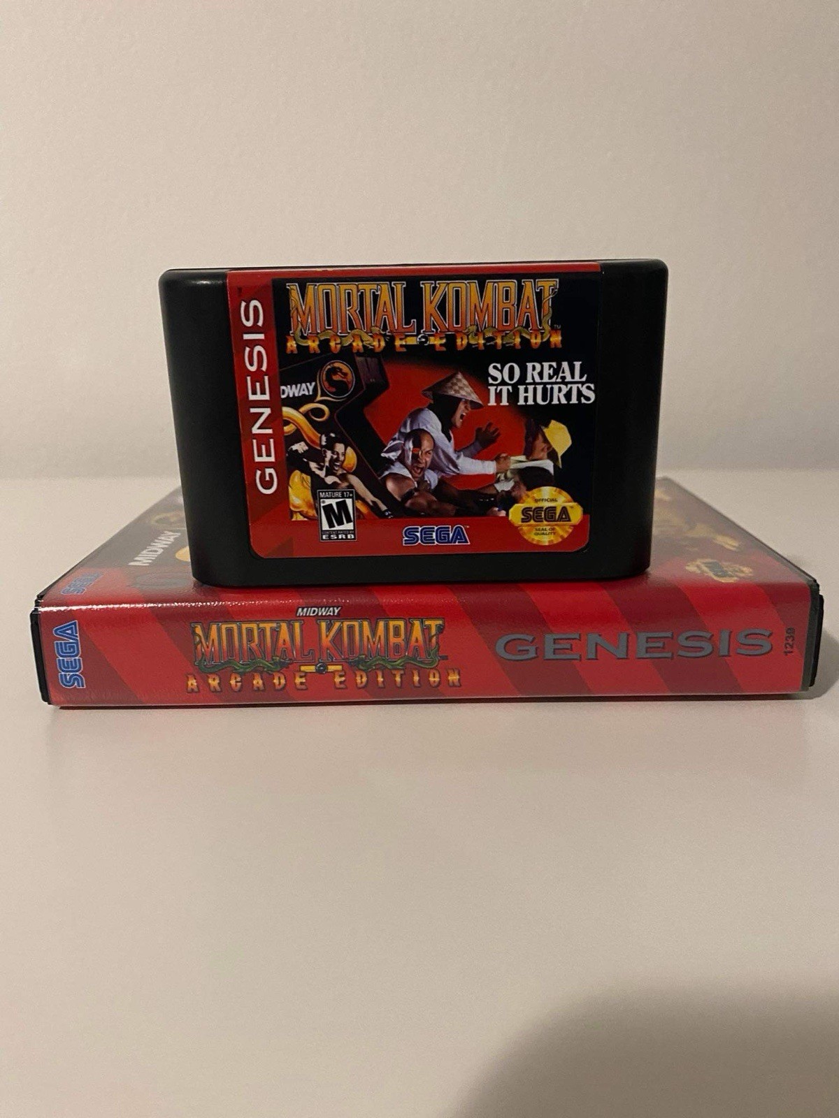 Mortal Kombat Arcade Edition Enhanced (Sega Genesis) “Ver 2.4” Most Up To Date